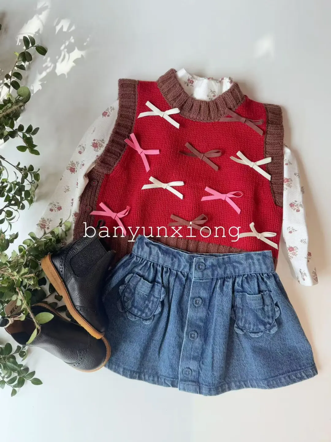 Tia CiBANi | 甜美的针织马甲