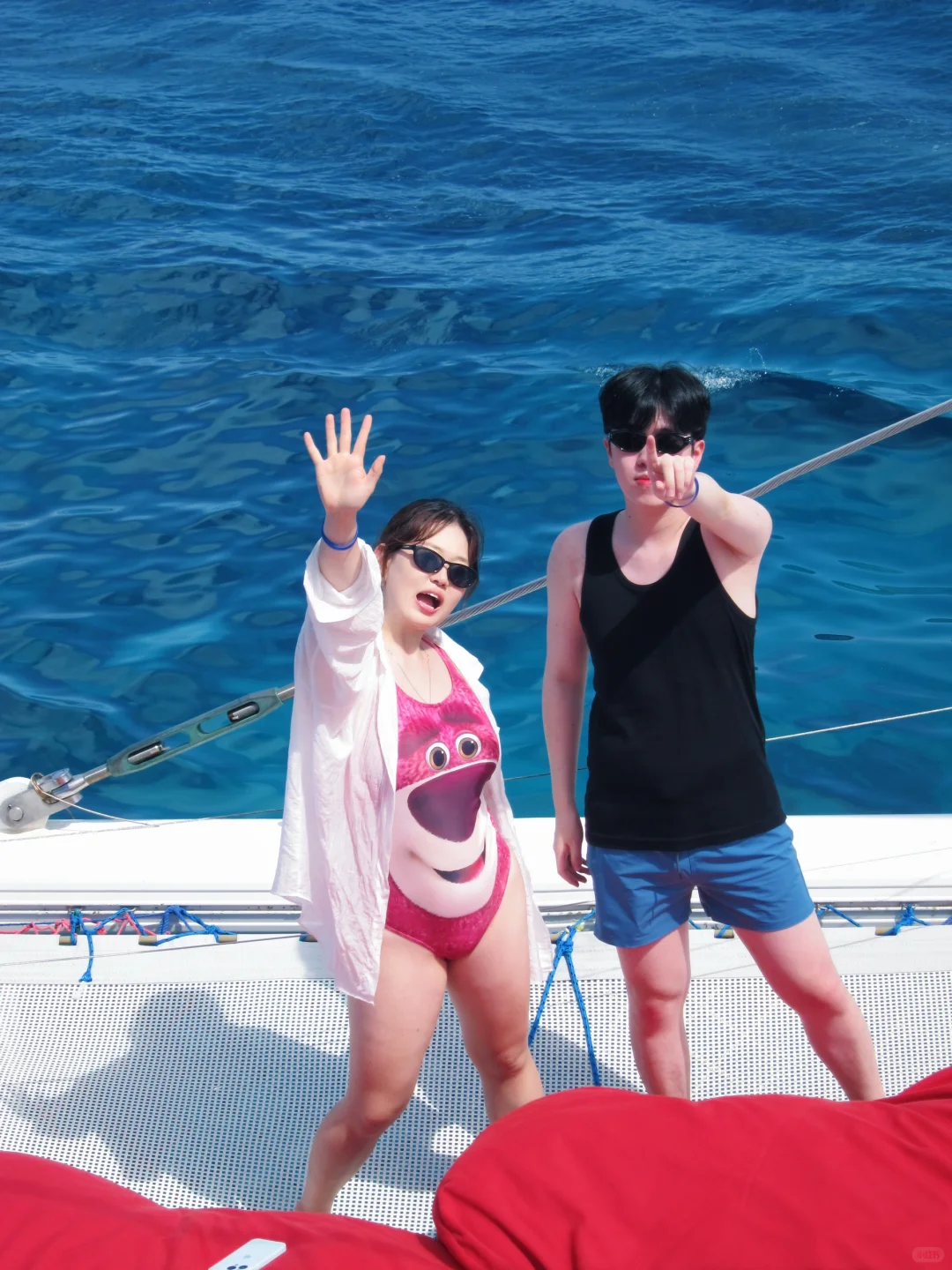 当你有一个陪你一起玩抽象的姐妹…