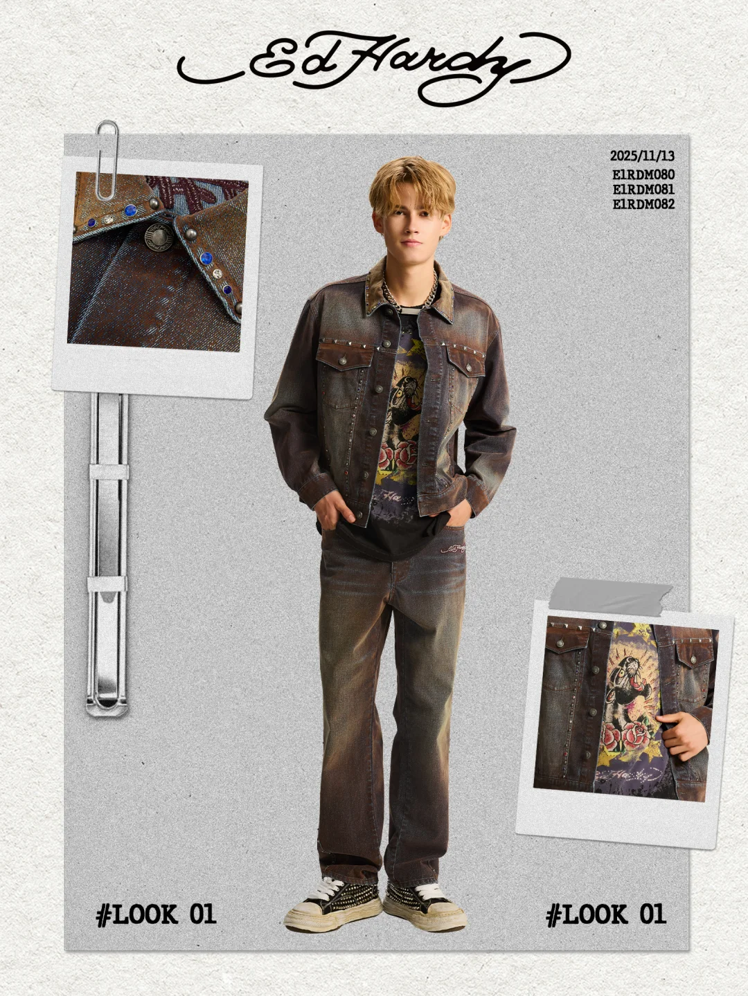 OOTD｜暗黑骑士&复古牛仔双生叙事🎭