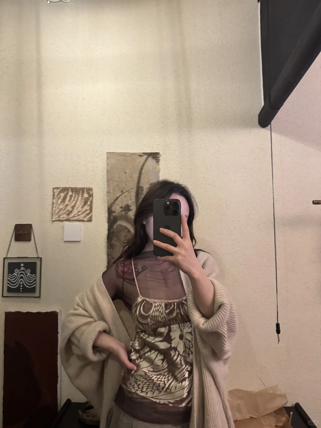 冬日内搭💃买到复古好看吊带了