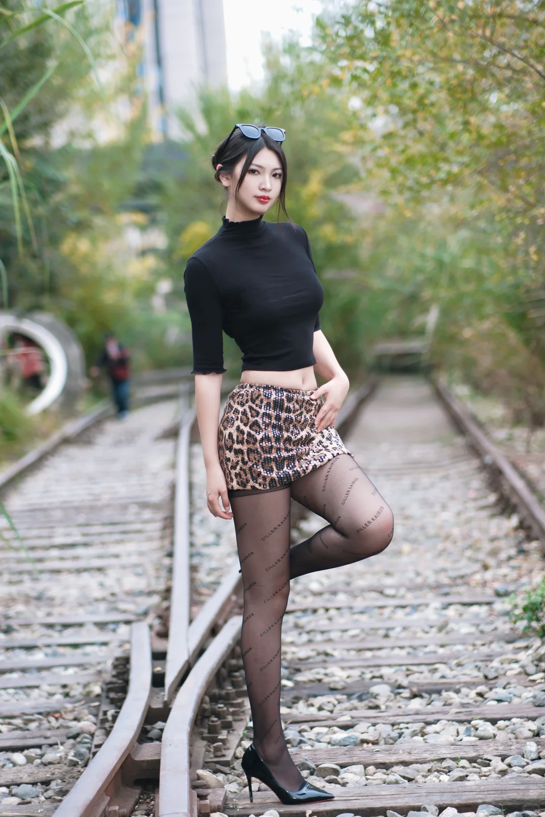 御姐拍照姿势第二波