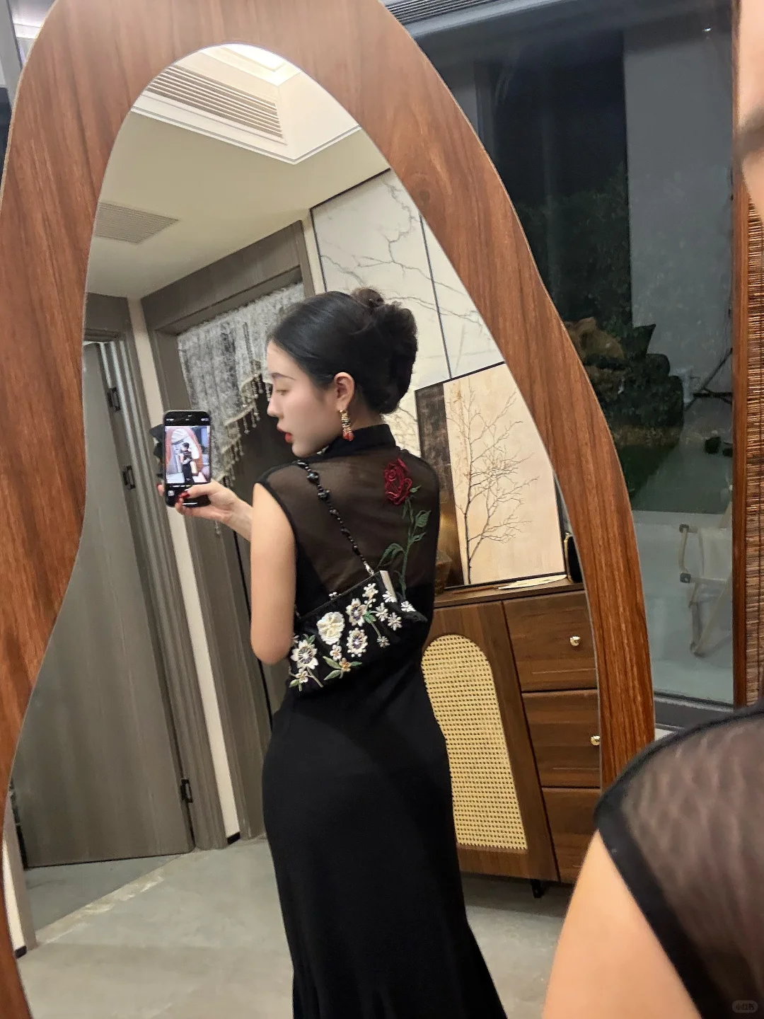 因为后背爱上这件旗袍～