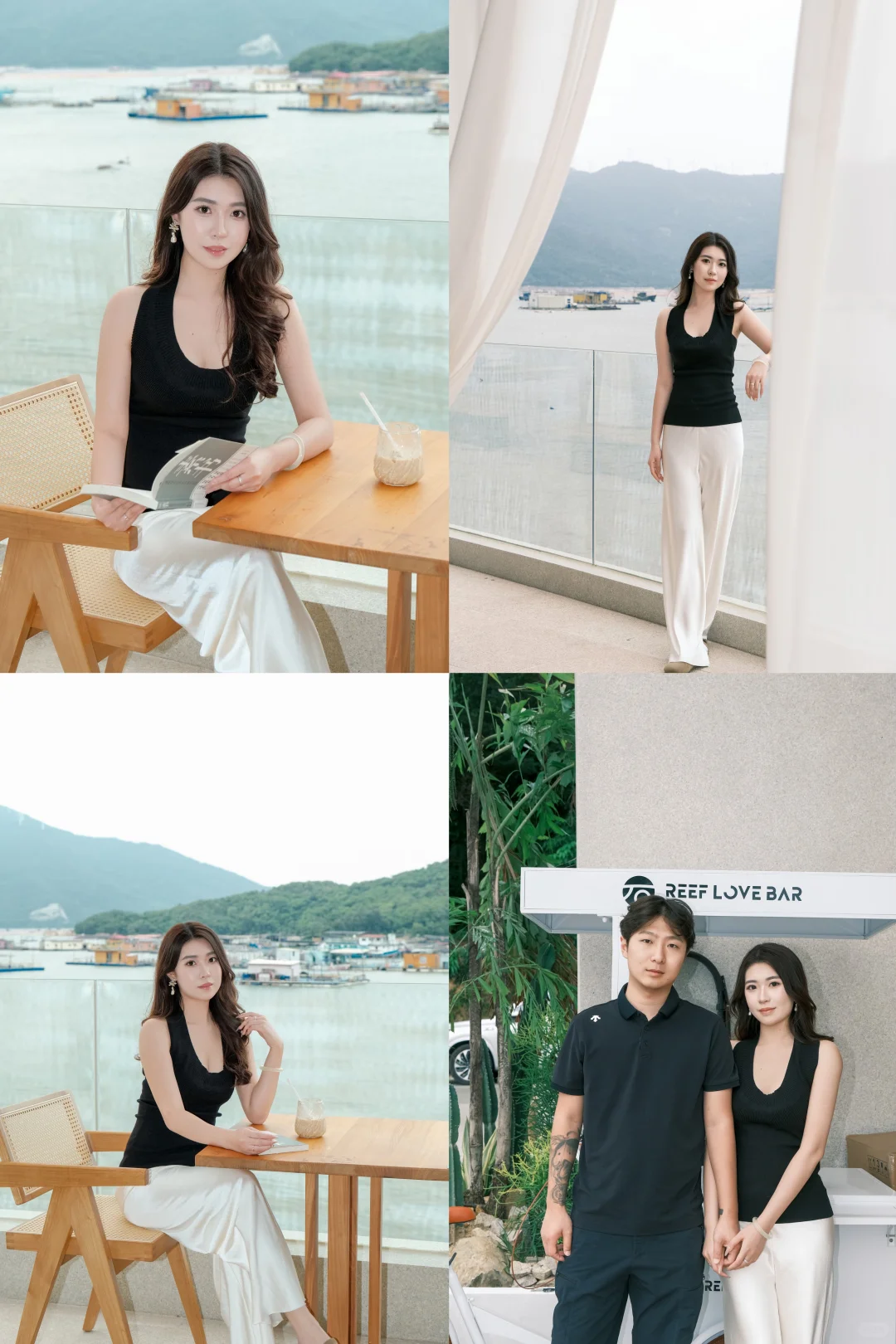 南澳岛阴天实拍礁石恋