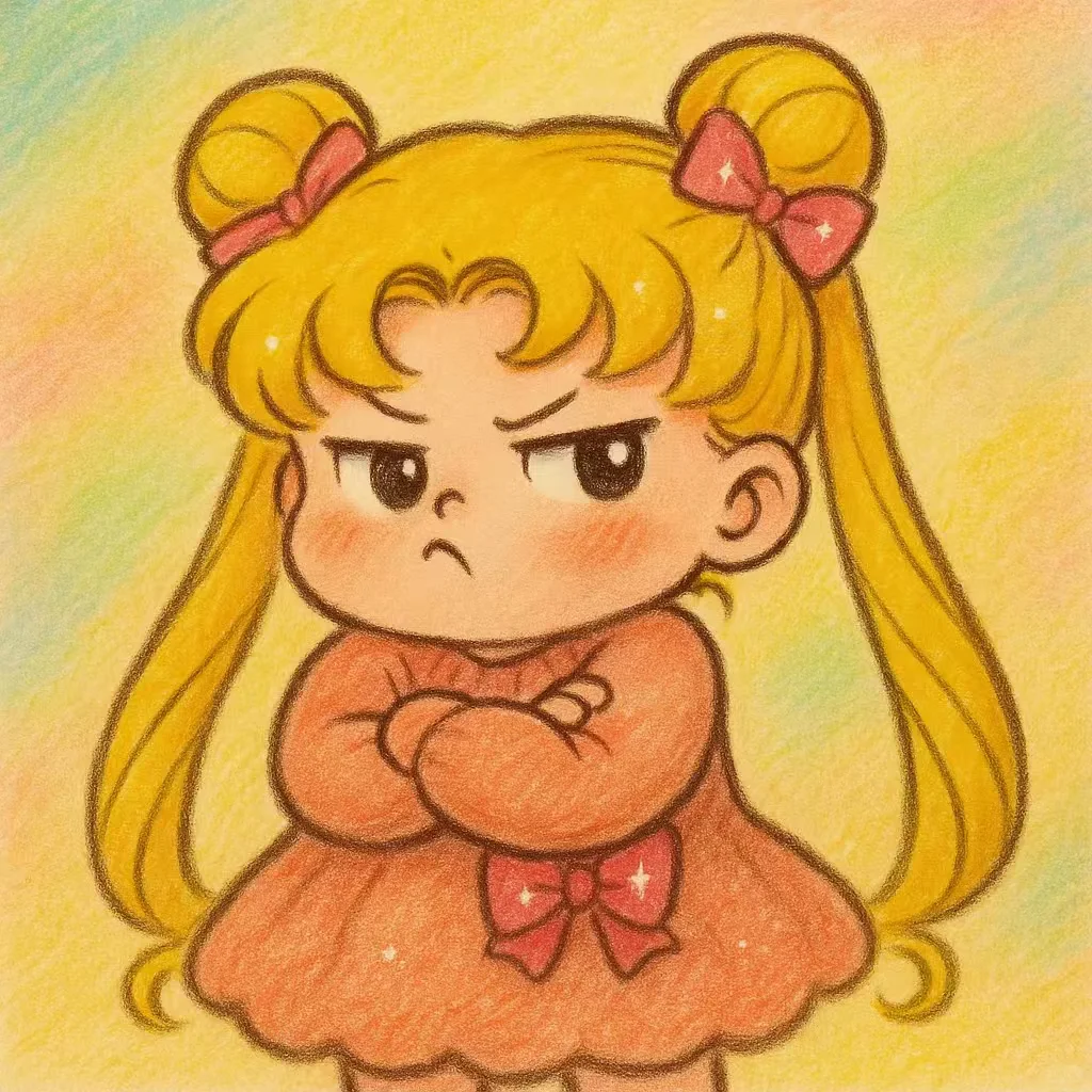 好可爱的美少女战士头像～