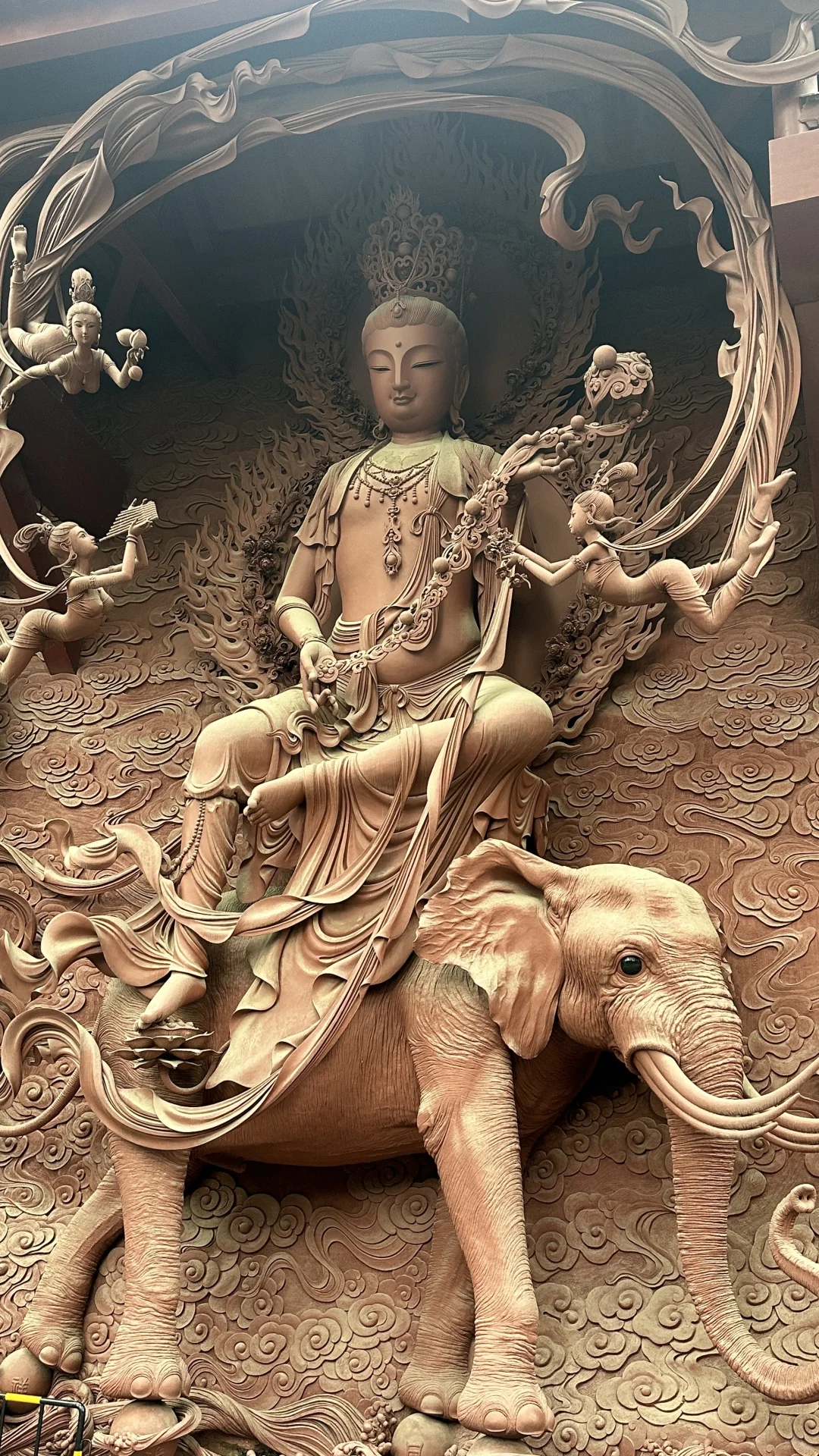 绵阳圣水寺泥塑3