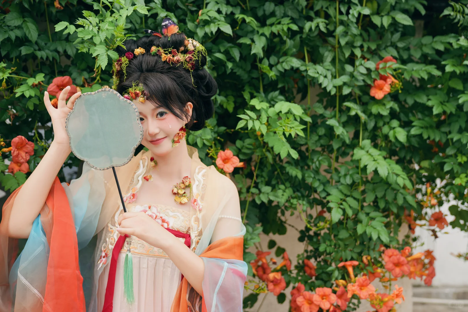 敲可爱的小唐风古装妆造～