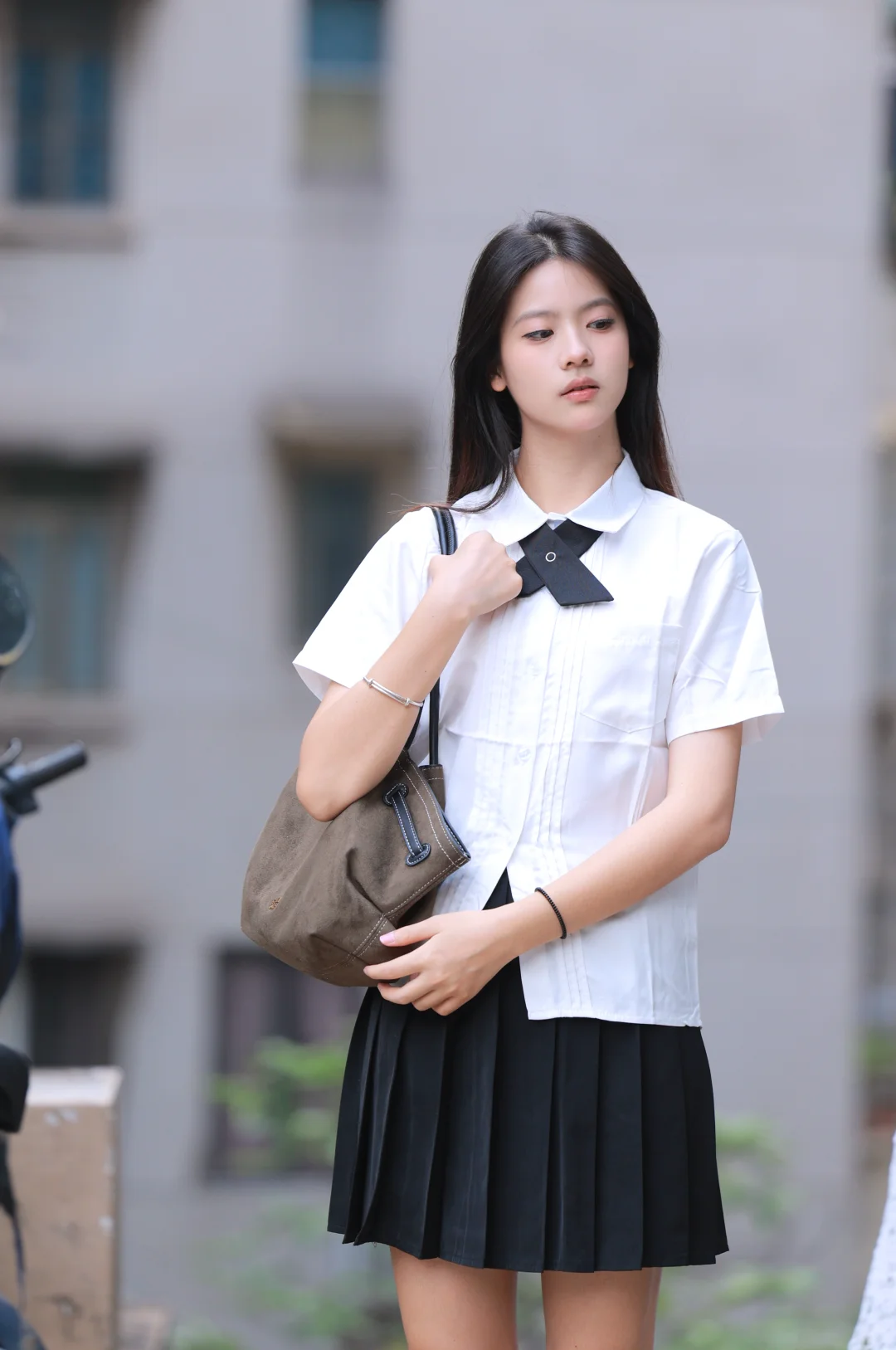 韩系jk，今天是甜妹～