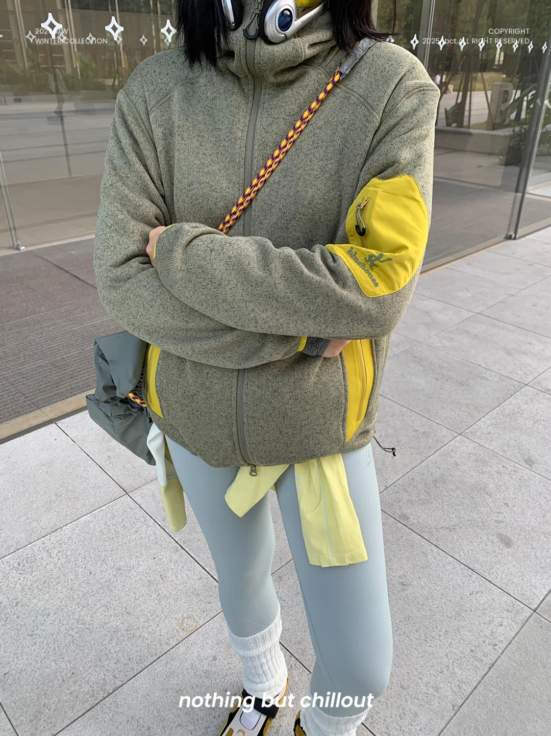 去练瑜伽课的路上