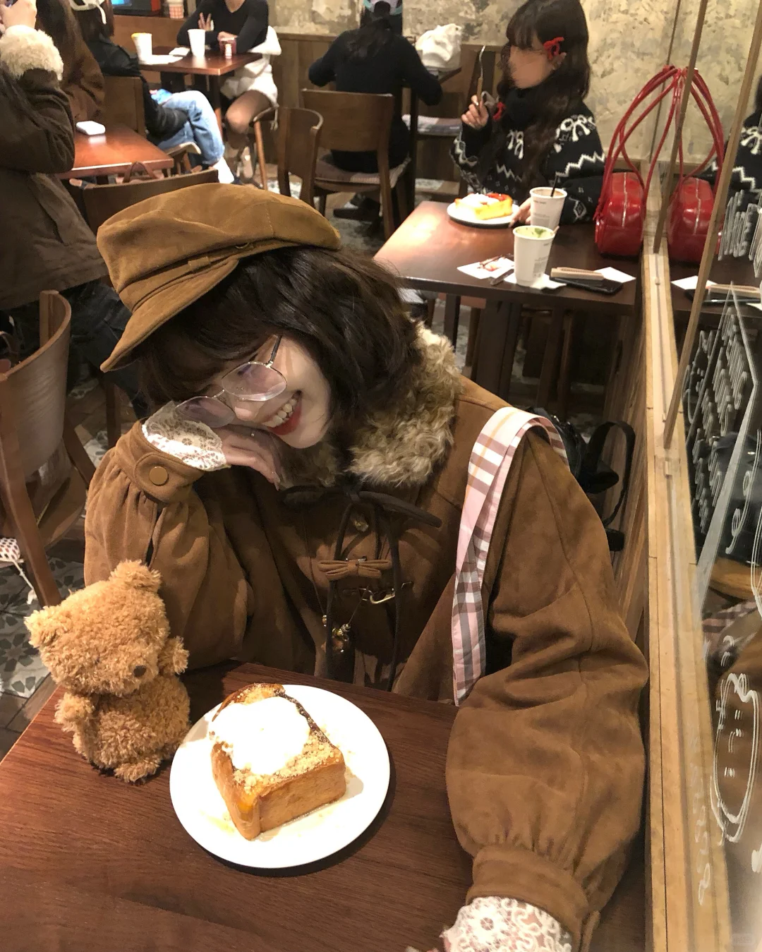 古早味日系🧸淘到超特别的vintage花苞外套！