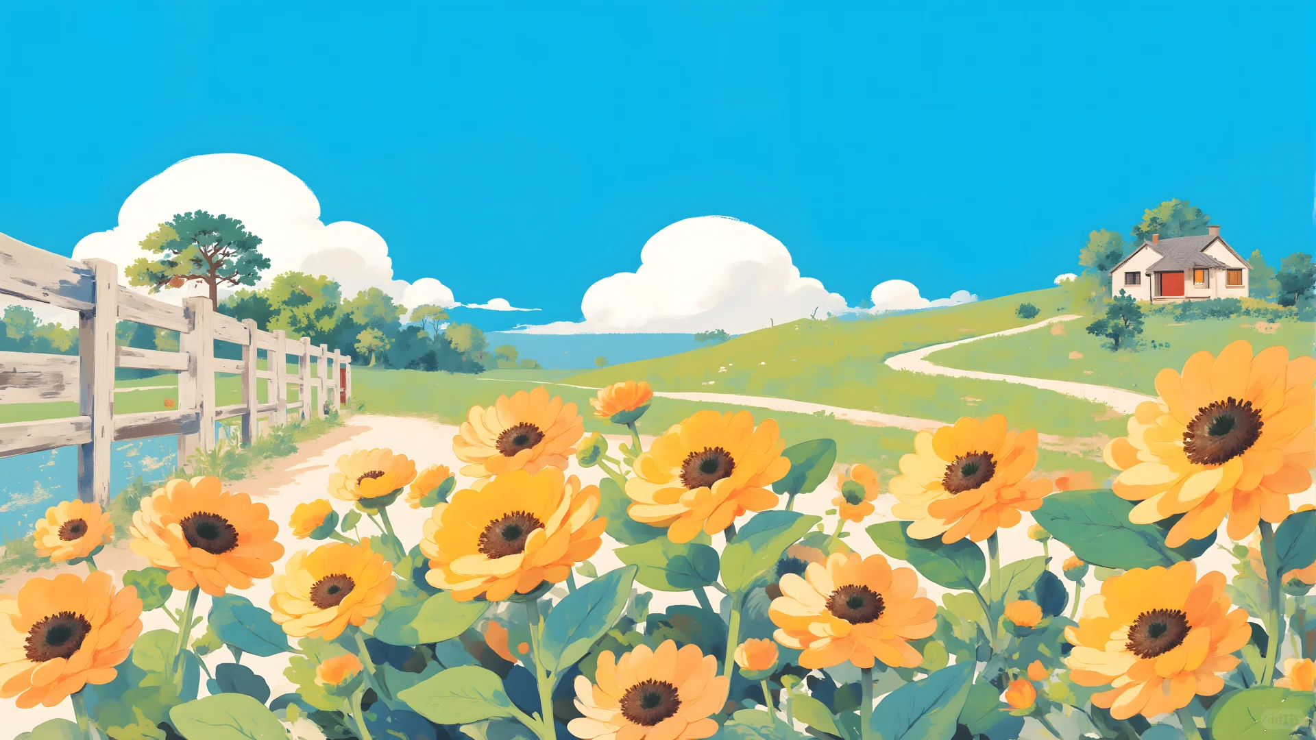 电脑壁纸 治愈简约篇-14【4k超清】