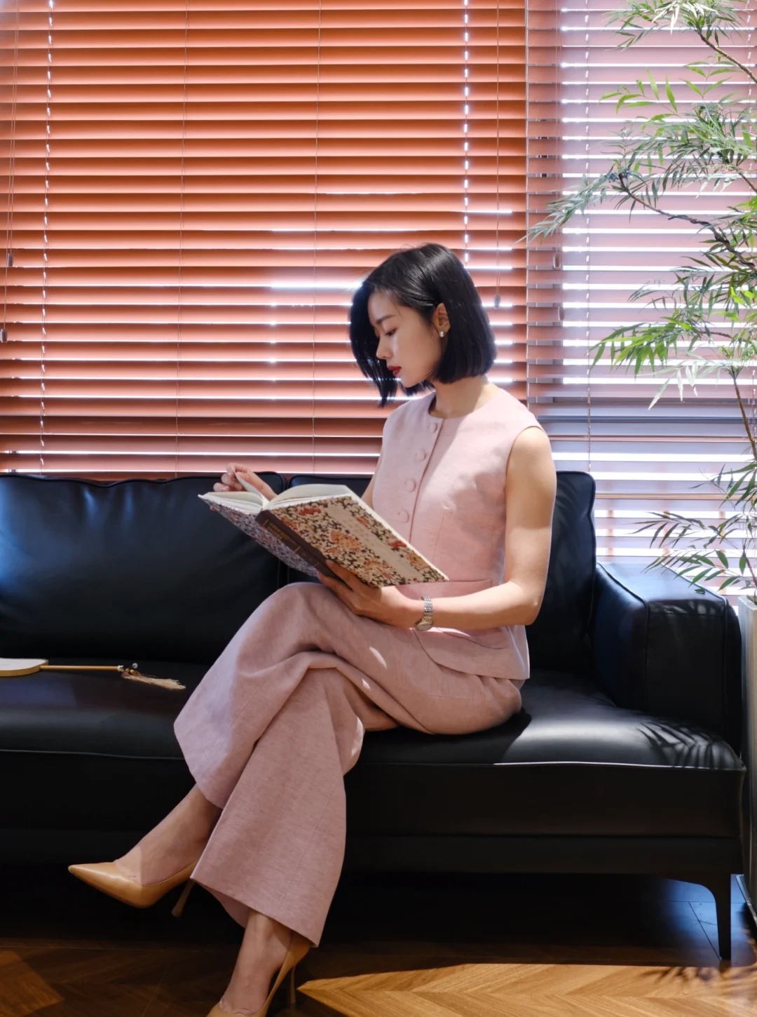 温柔暴击！这款亚麻套装穿上简直美到封神✨