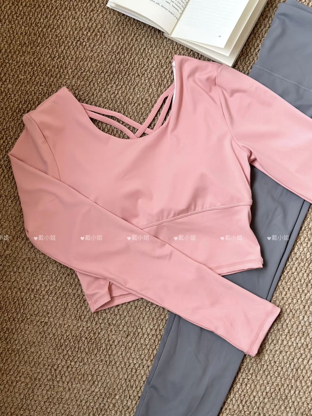 瑜伽服自带胸垫太香了！告别尴尬一秒出门