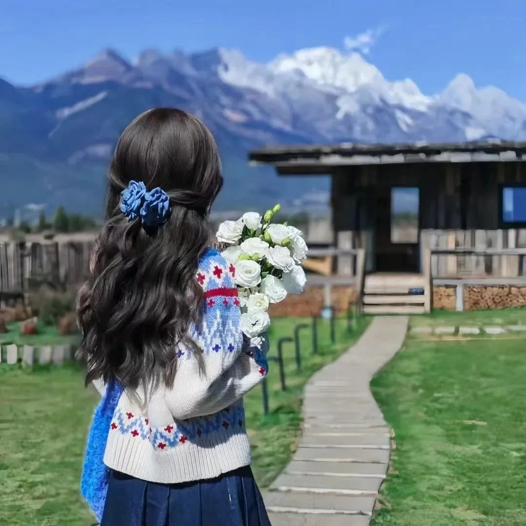 不露脸系列女头像@女生最好的风水就是自己