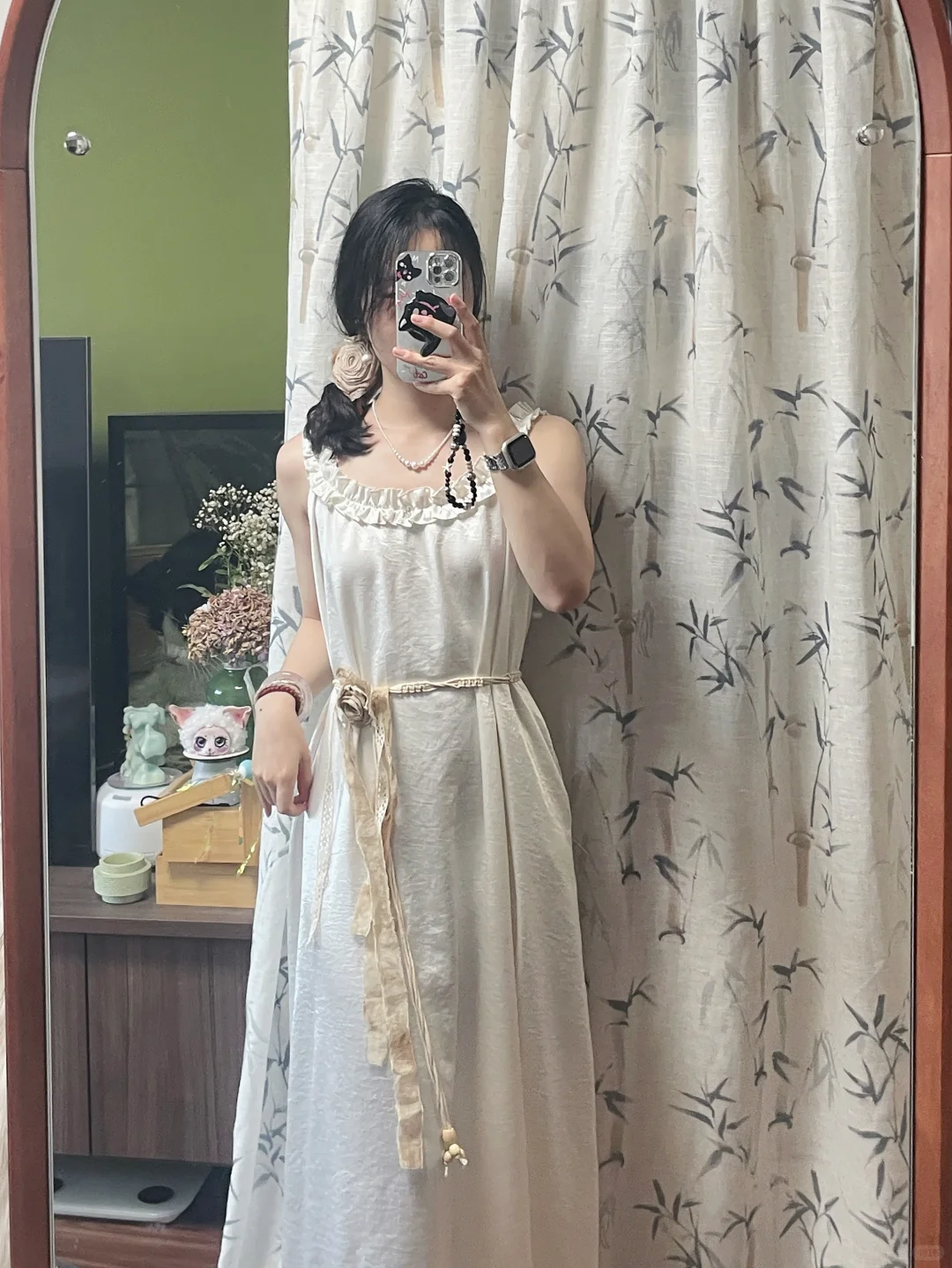 不知道有没有人跟我一样喜欢这种长睡裙