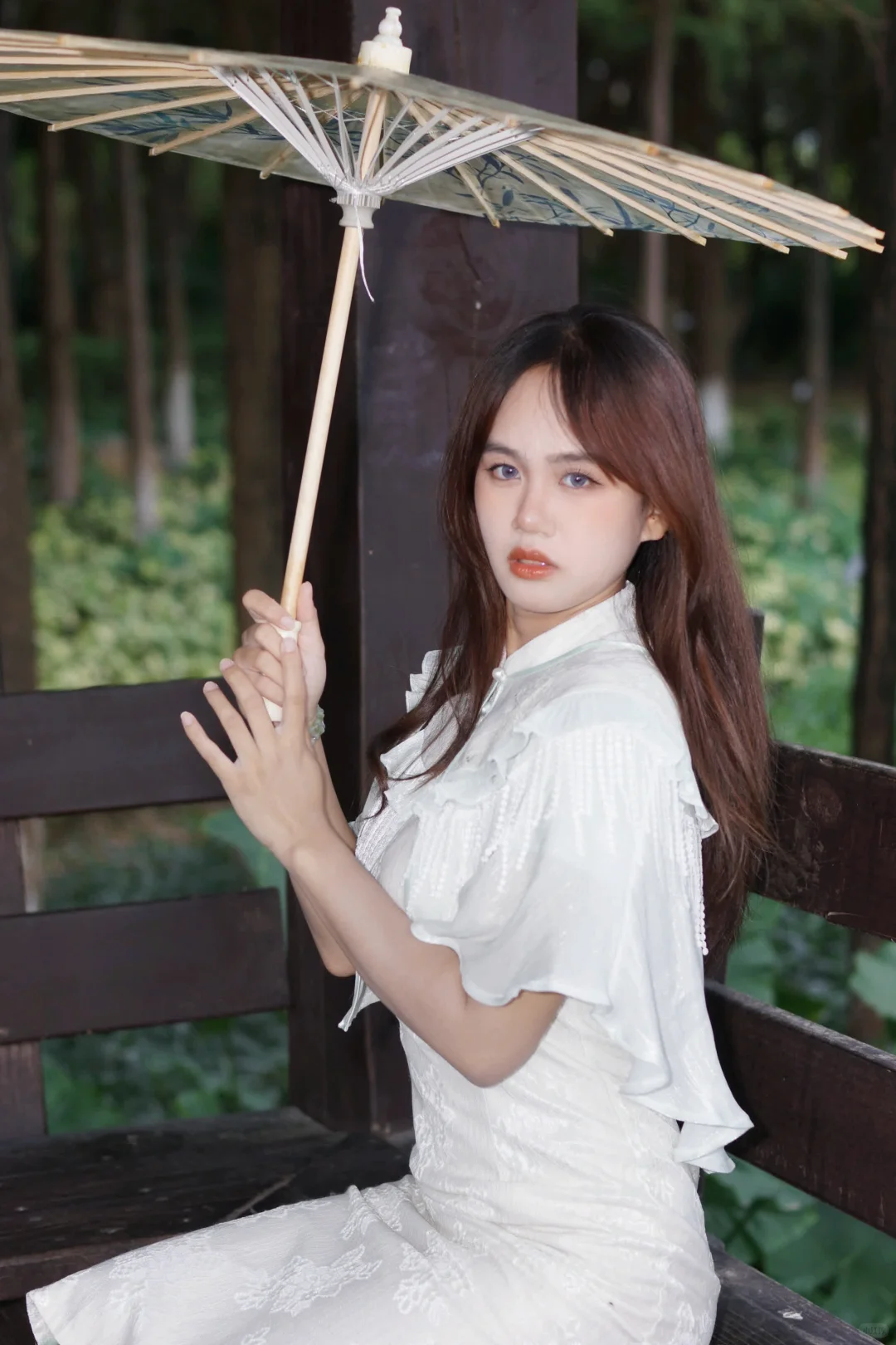 下雨天和旗袍很配(σ≧︎▽︎≦︎)