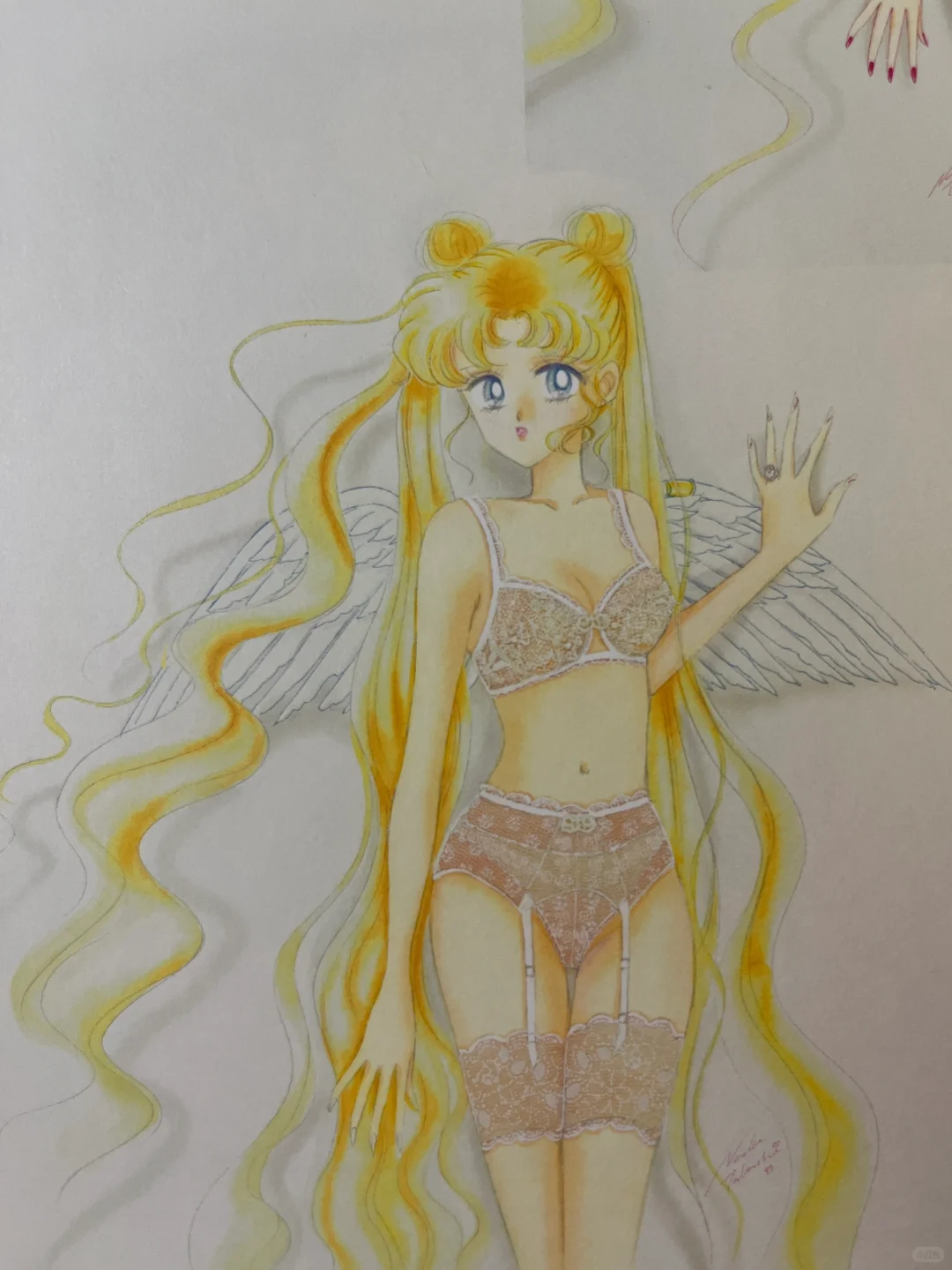 直子的画风真的又美又大胆