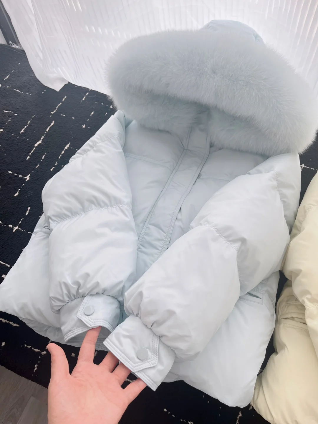 5G入冬❄️分享三件狐狸毛领羽绒服🫧好甜美啊