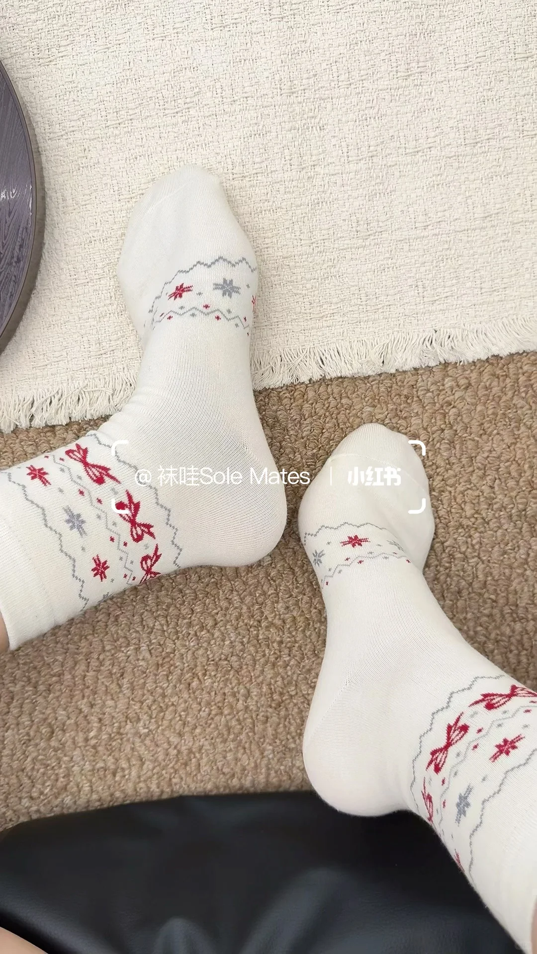 🥰冬日最甜穿搭单品～费尔岛系列棉袜～🧦