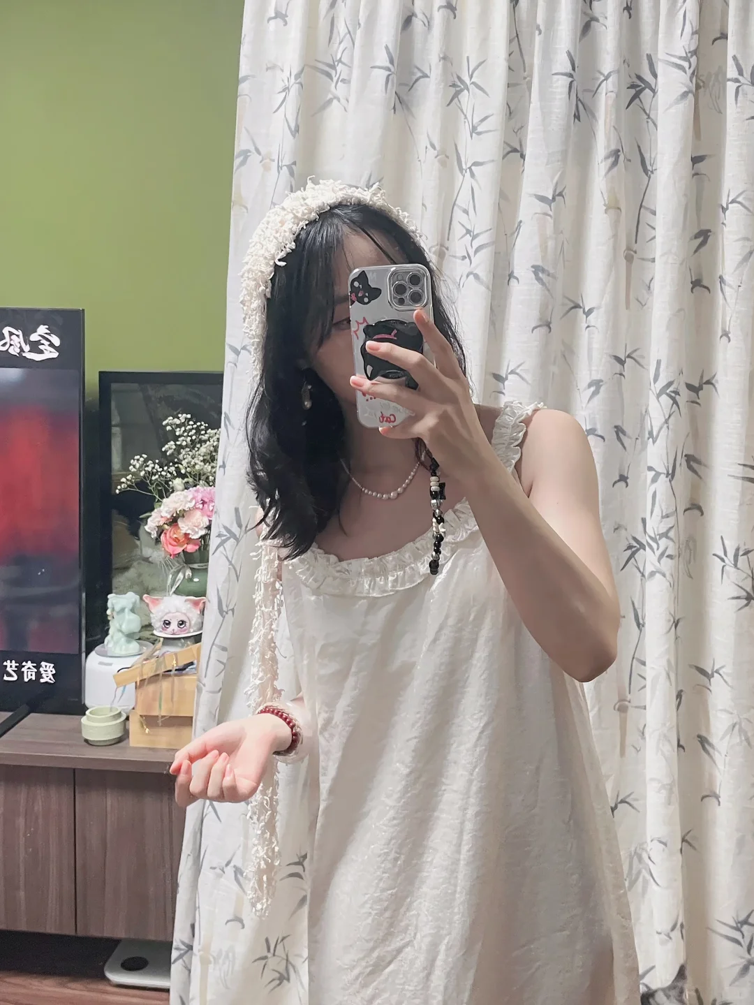 不知道有没有人跟我一样喜欢这种长睡裙