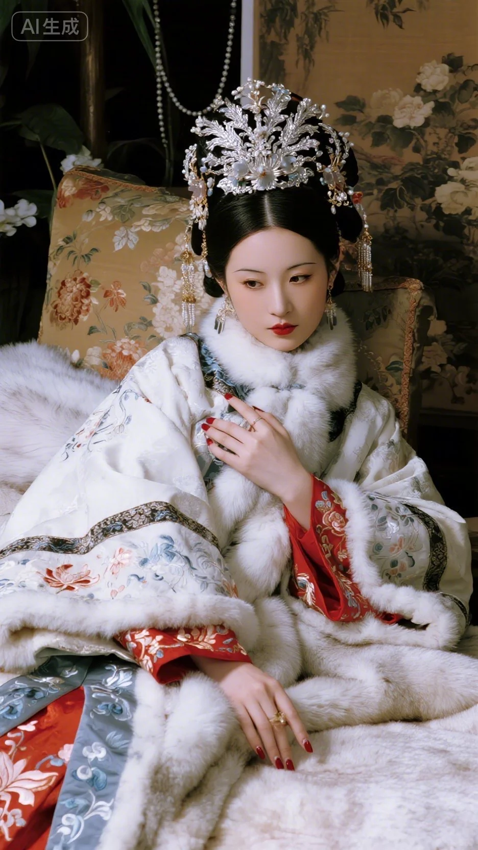 每年进贡的上好皮子都送到贵妃宫里了......