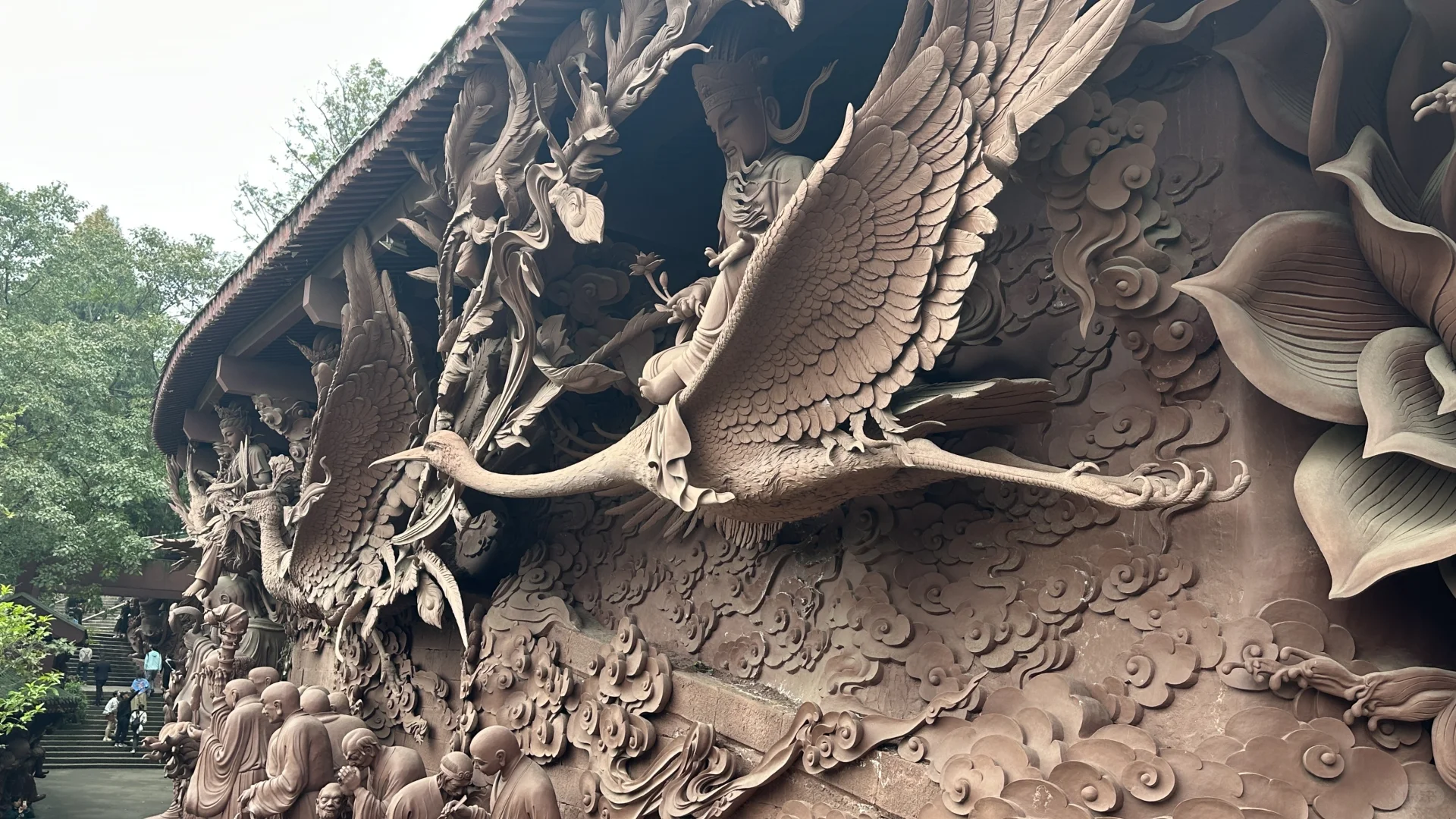 绵阳圣水寺泥塑3