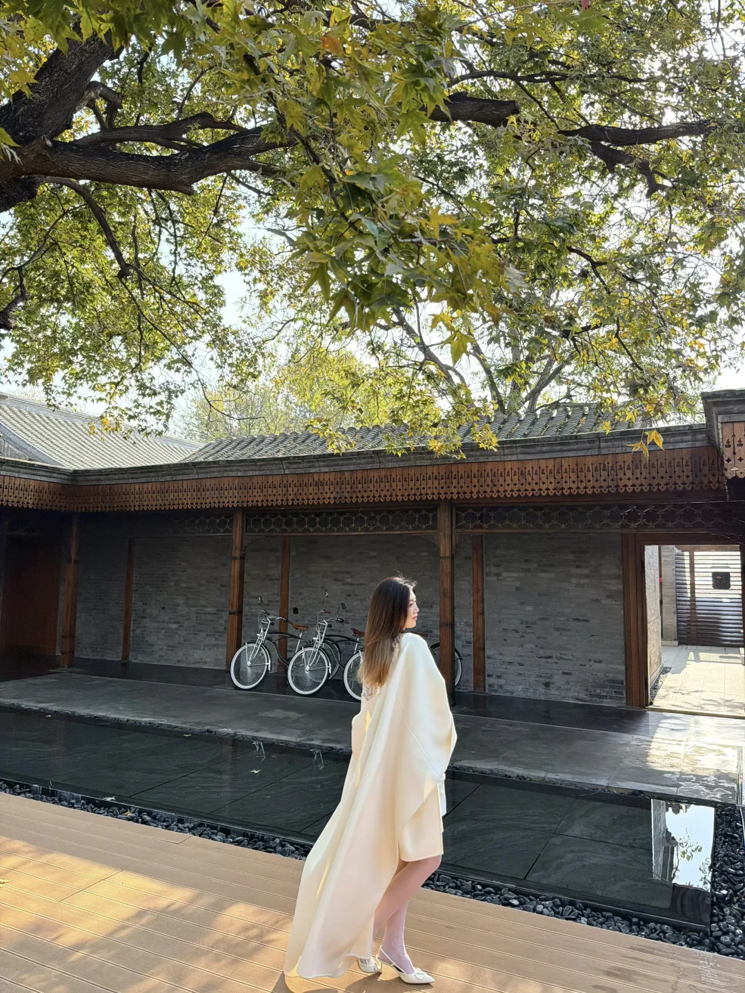 秋天All white 白丝穿搭