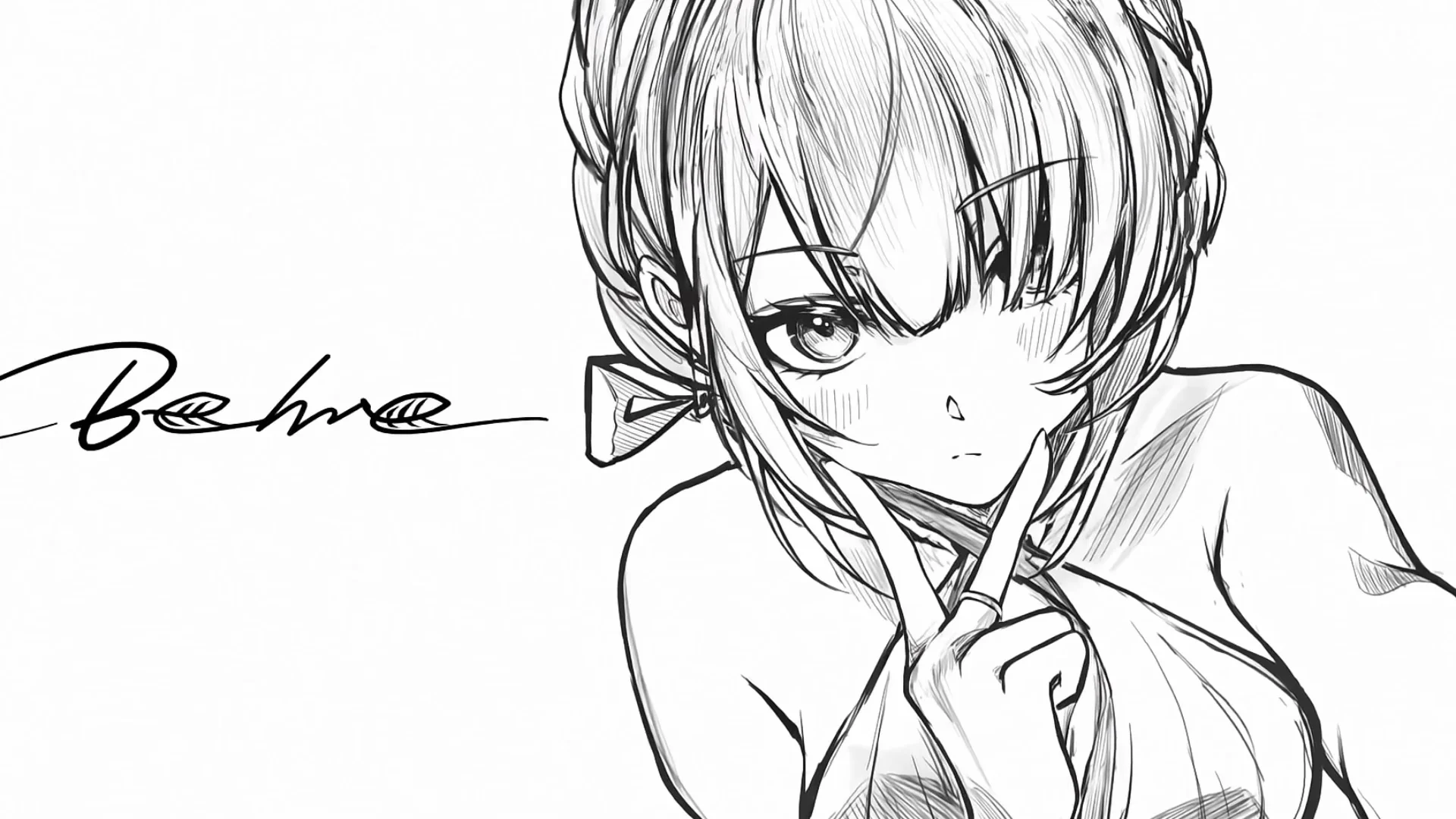 线稿动态壁纸 手机➕平板