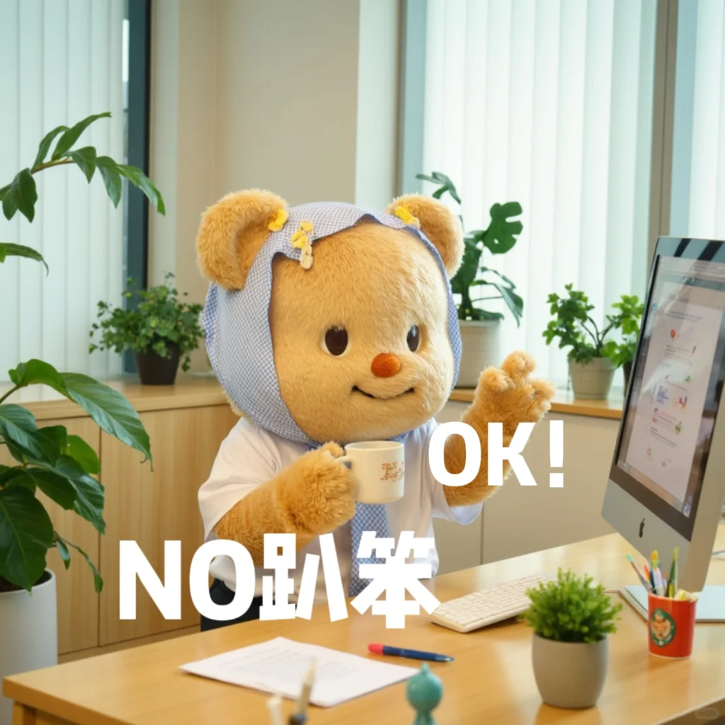 黄油小熊 | 是谁还没有打工人专属表情包