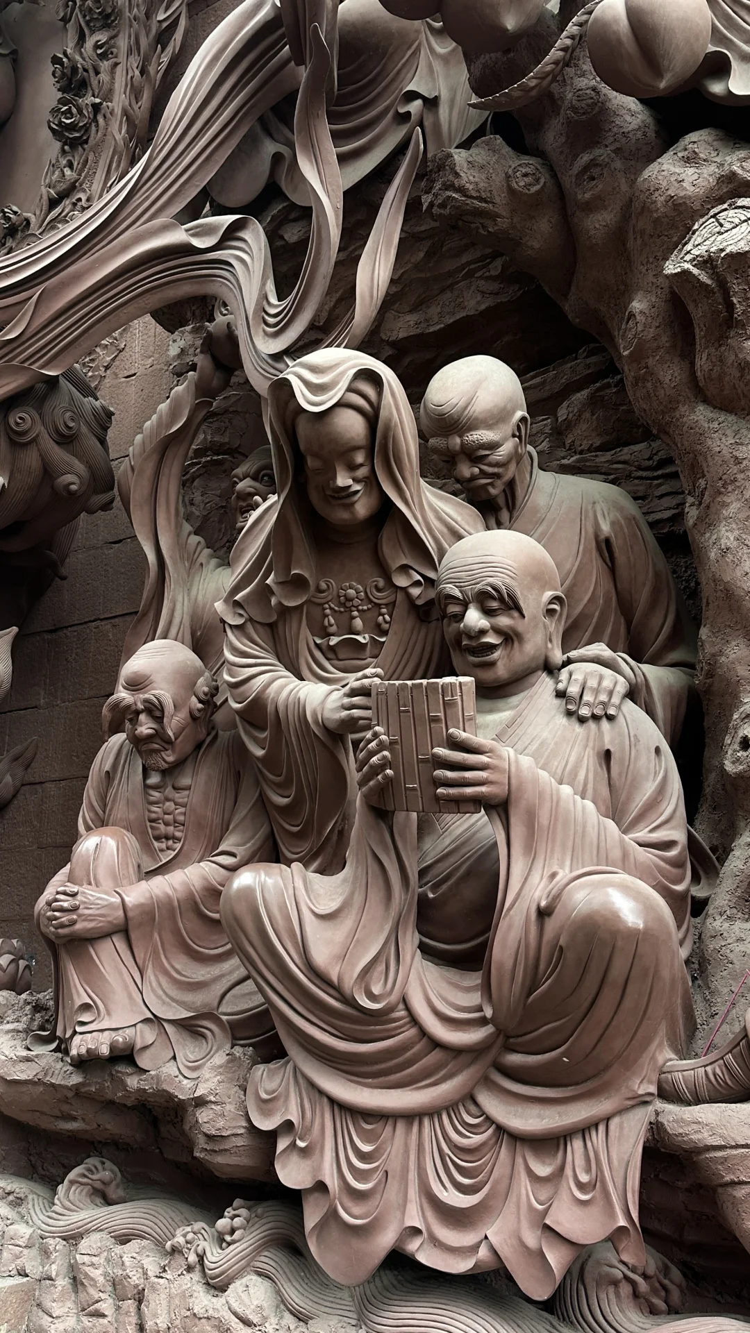 绵阳圣水寺泥塑3