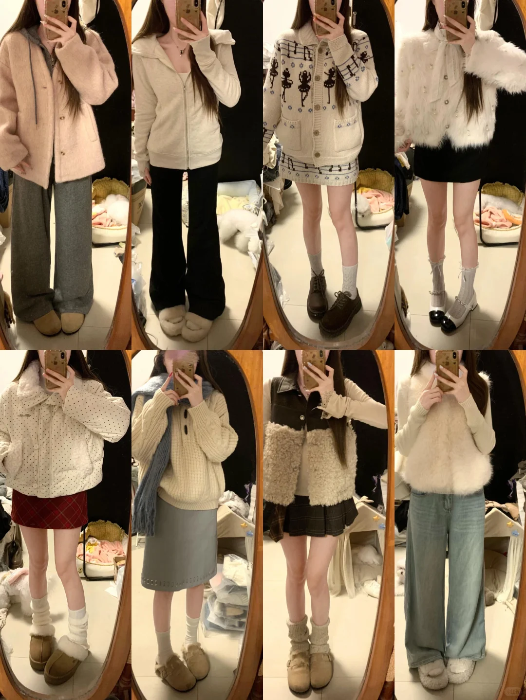 可以穿很多套的韩系慵懒感～