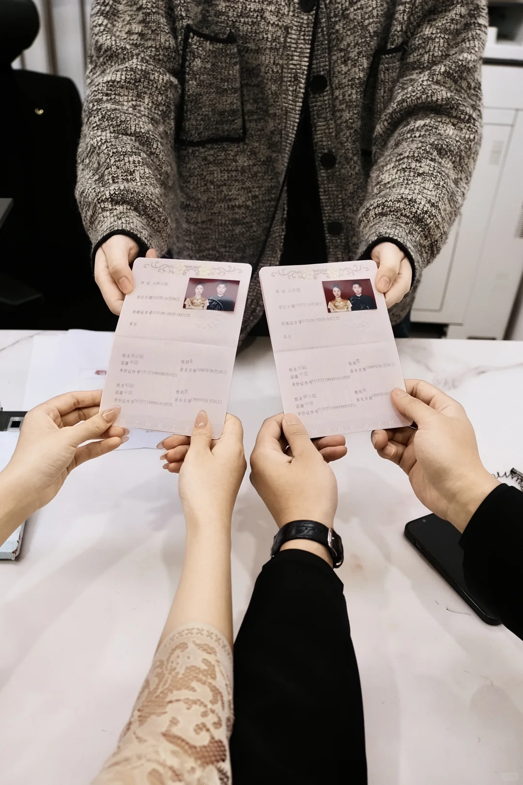 原来穿旗袍去领证更有仪式感