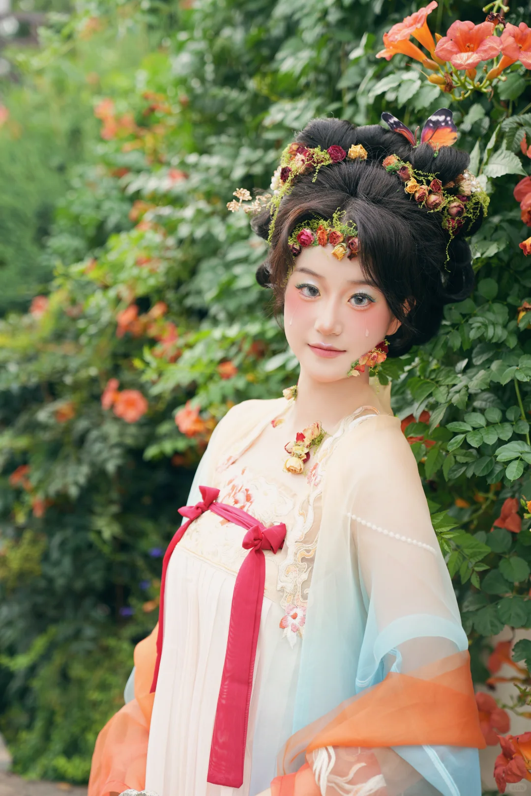 敲可爱的小唐风古装妆造～