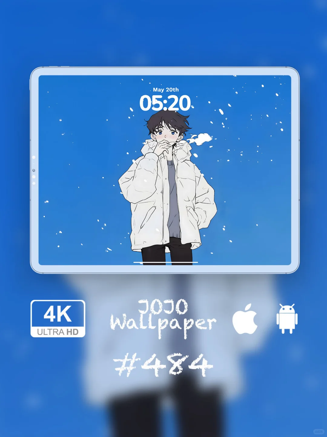 #484壁纸｜eva｜碇真嗣｜雪中