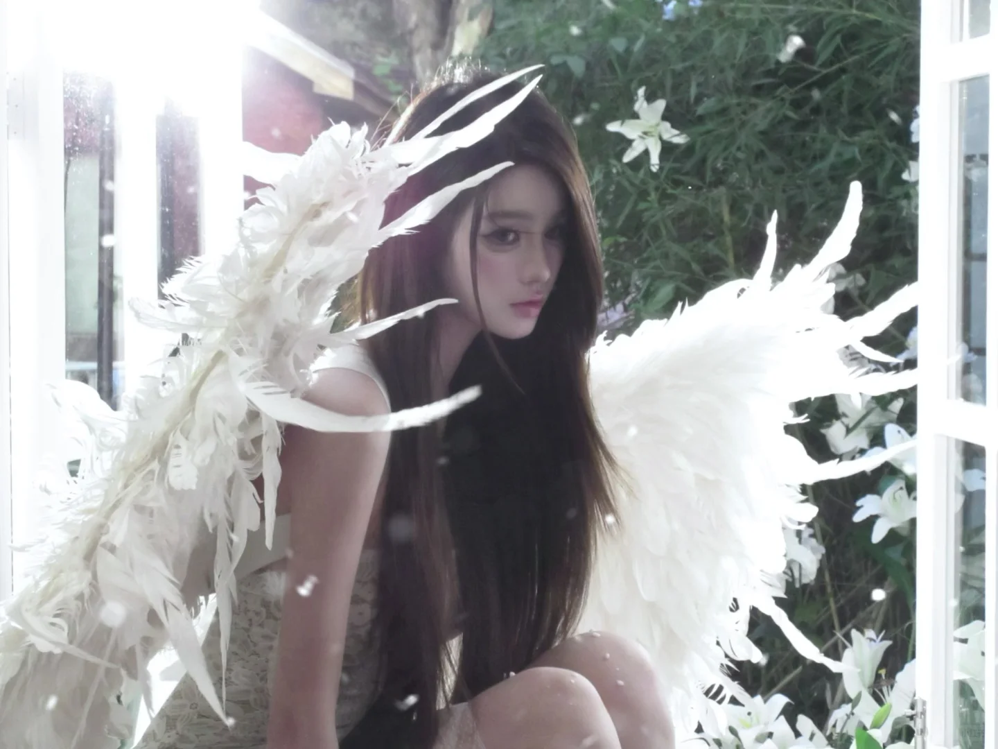 天使降临人间、纯欲天花板！