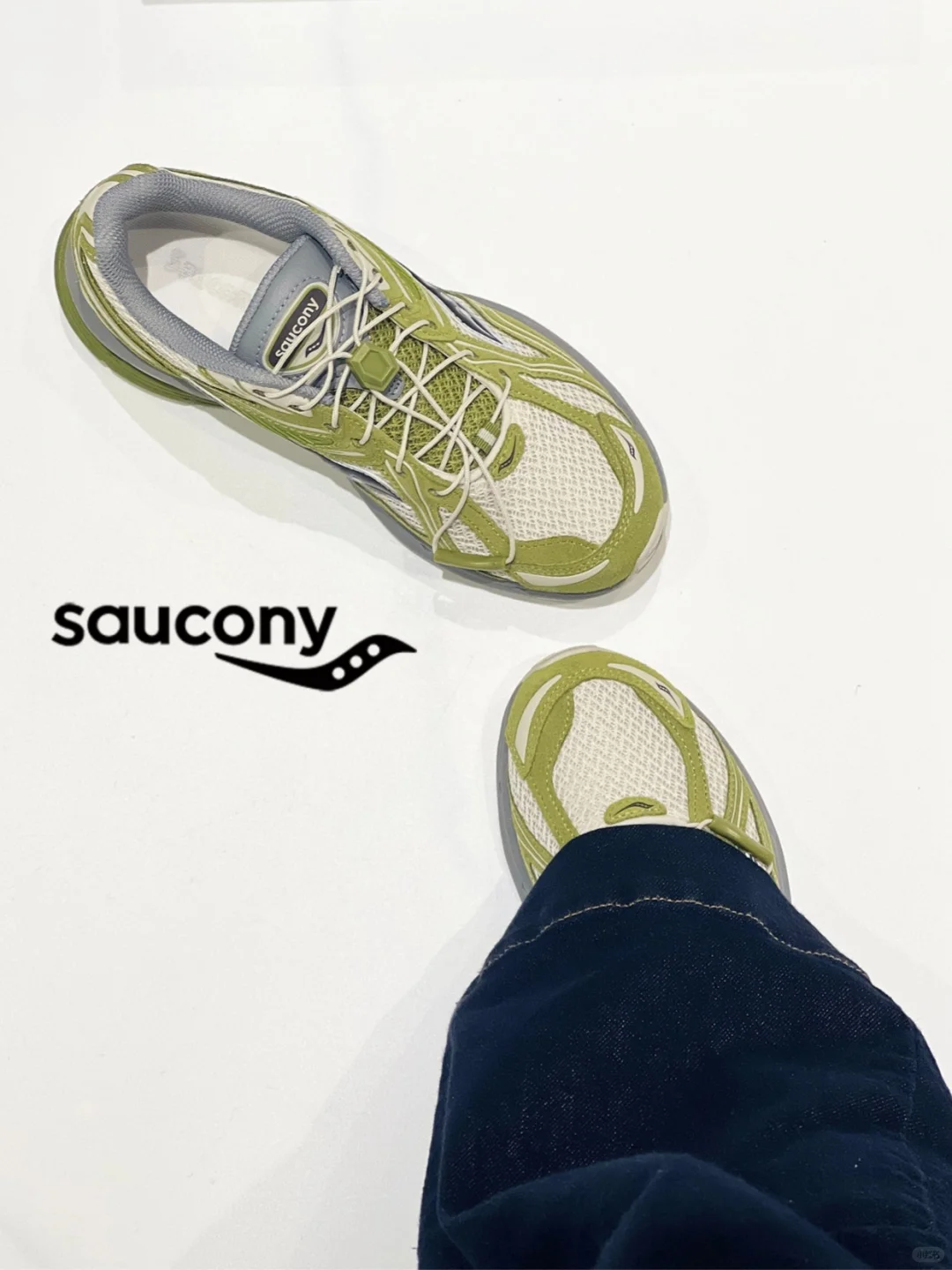 谁还没有这双春日抹茶牛乳🍵复古跑鞋