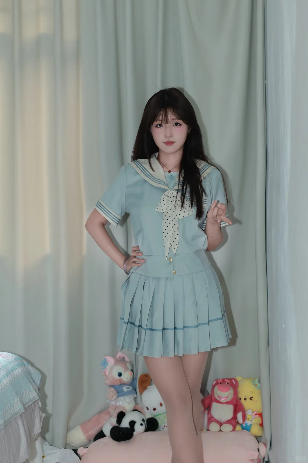 女大在ppd买了五套衣服 帮我看看哪套好看