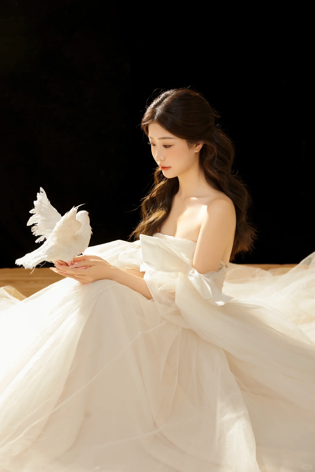 逆光而来的白鸽少女🕊️｜少女写真