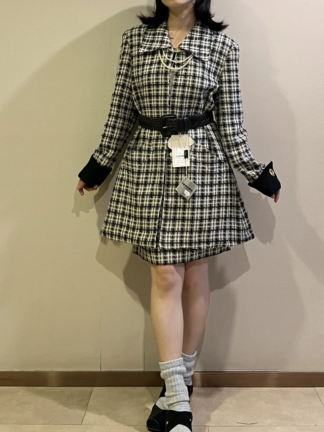 6️⃣套格雷系古着版穿搭｜ins味拉满🪩