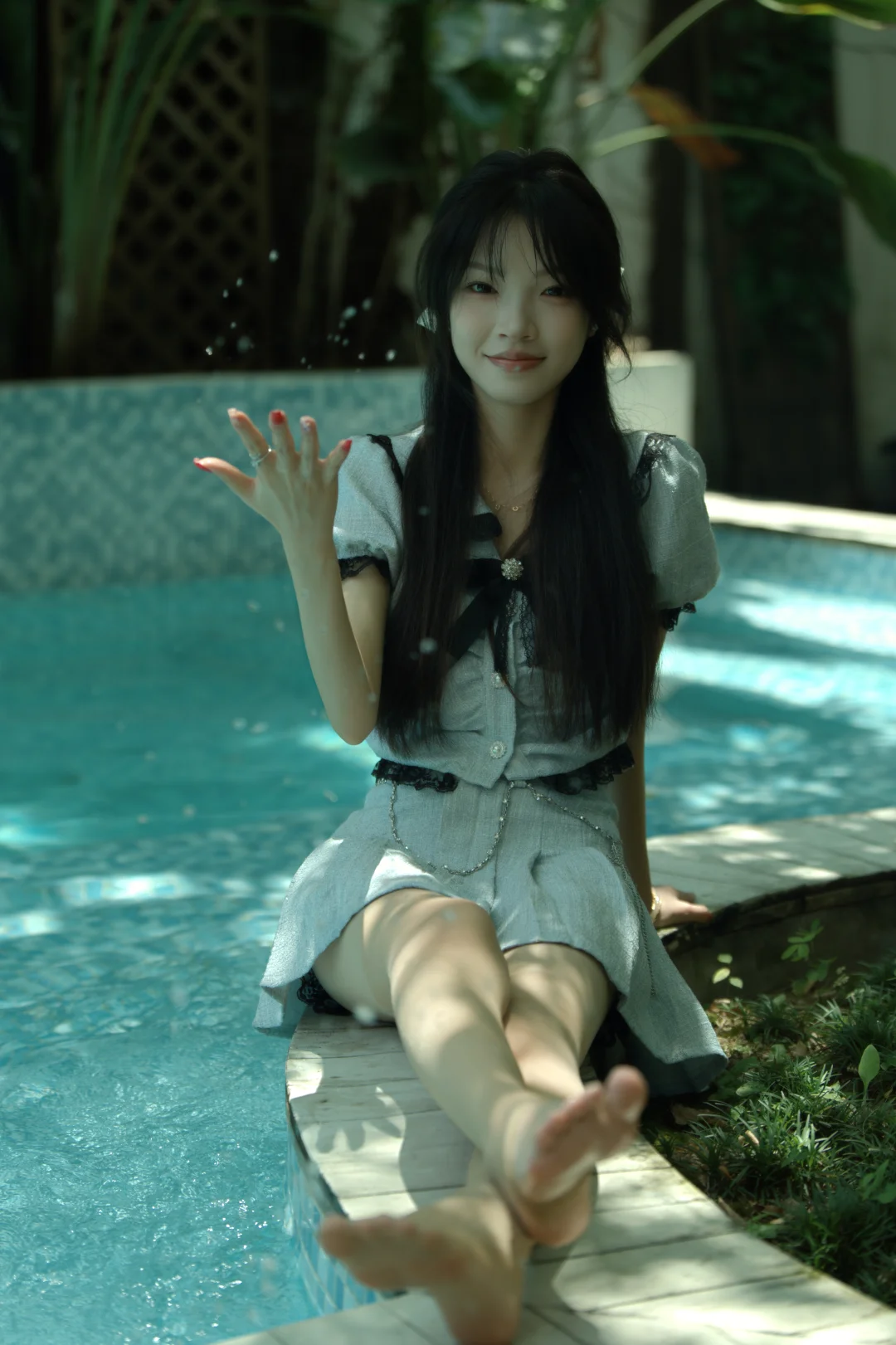 写真成片分享～泳池～泳装宝贝