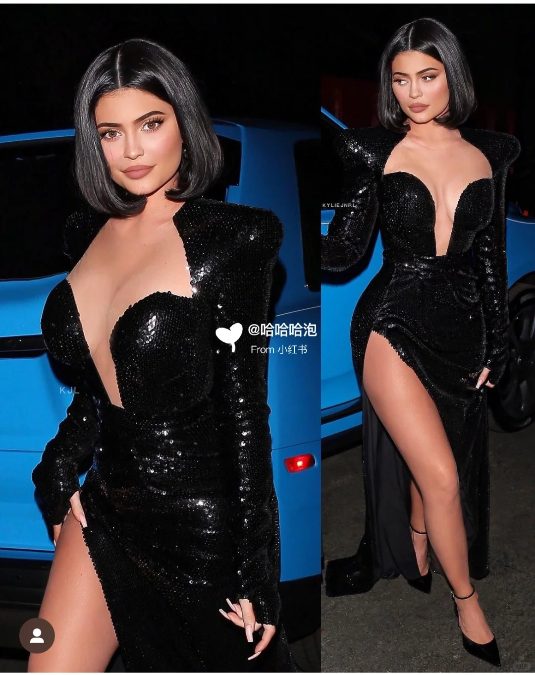 Kylie的身材曲线真的爱了，前凸后翘