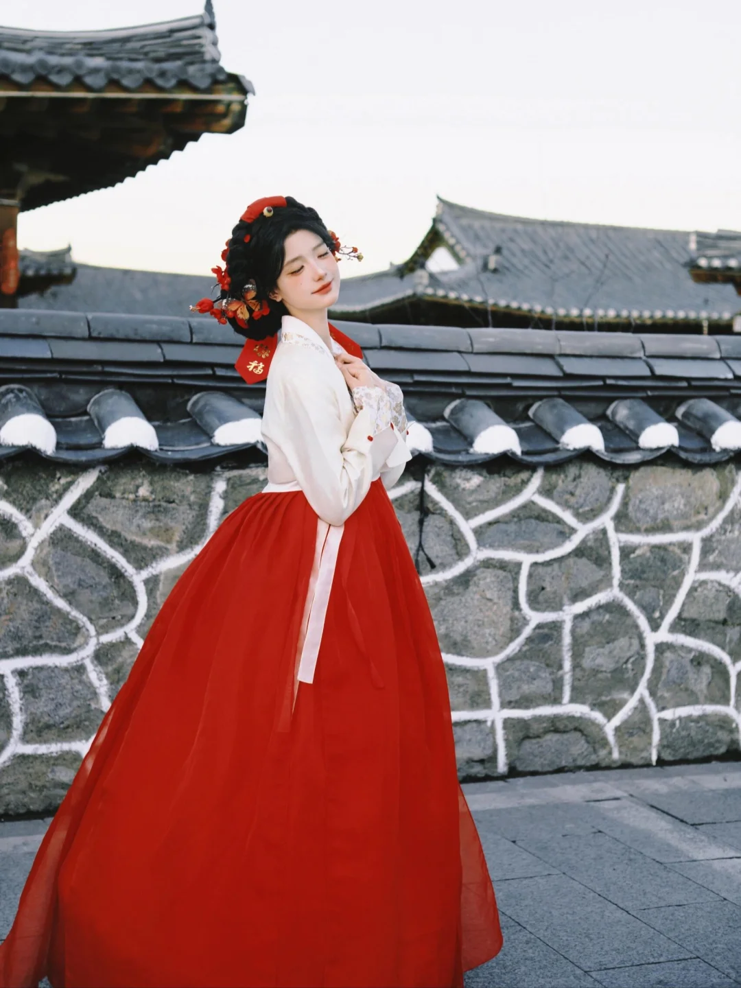 重生之我在延吉当公主，红色清冷感好绝❤️