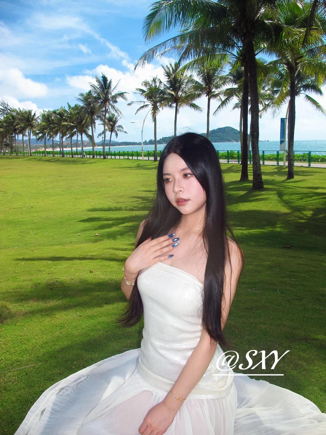 万宁椰林海边机位+姿势🤳大合集📮