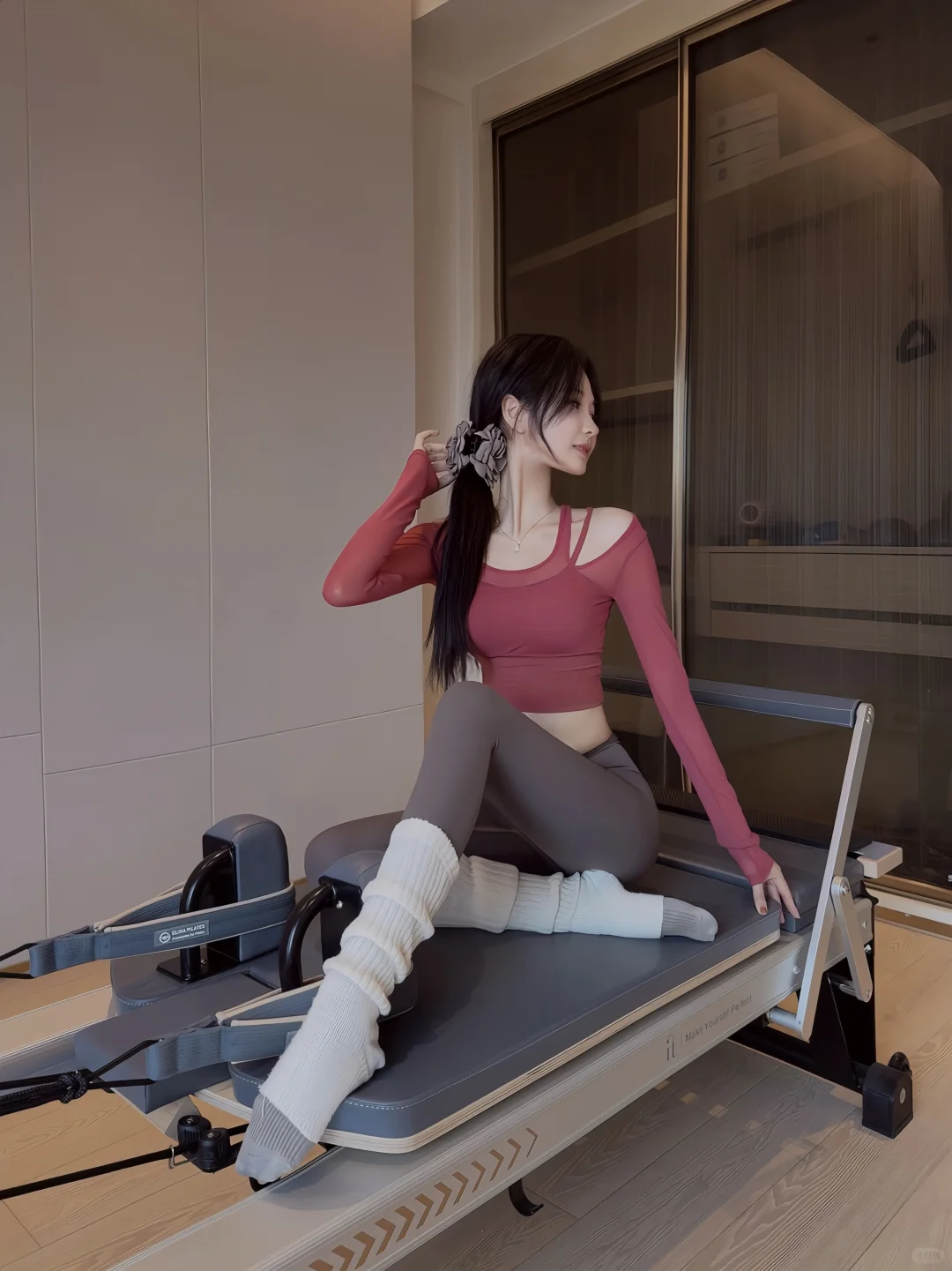 出街运动两穿的辣妹套装泰裤辣🥰