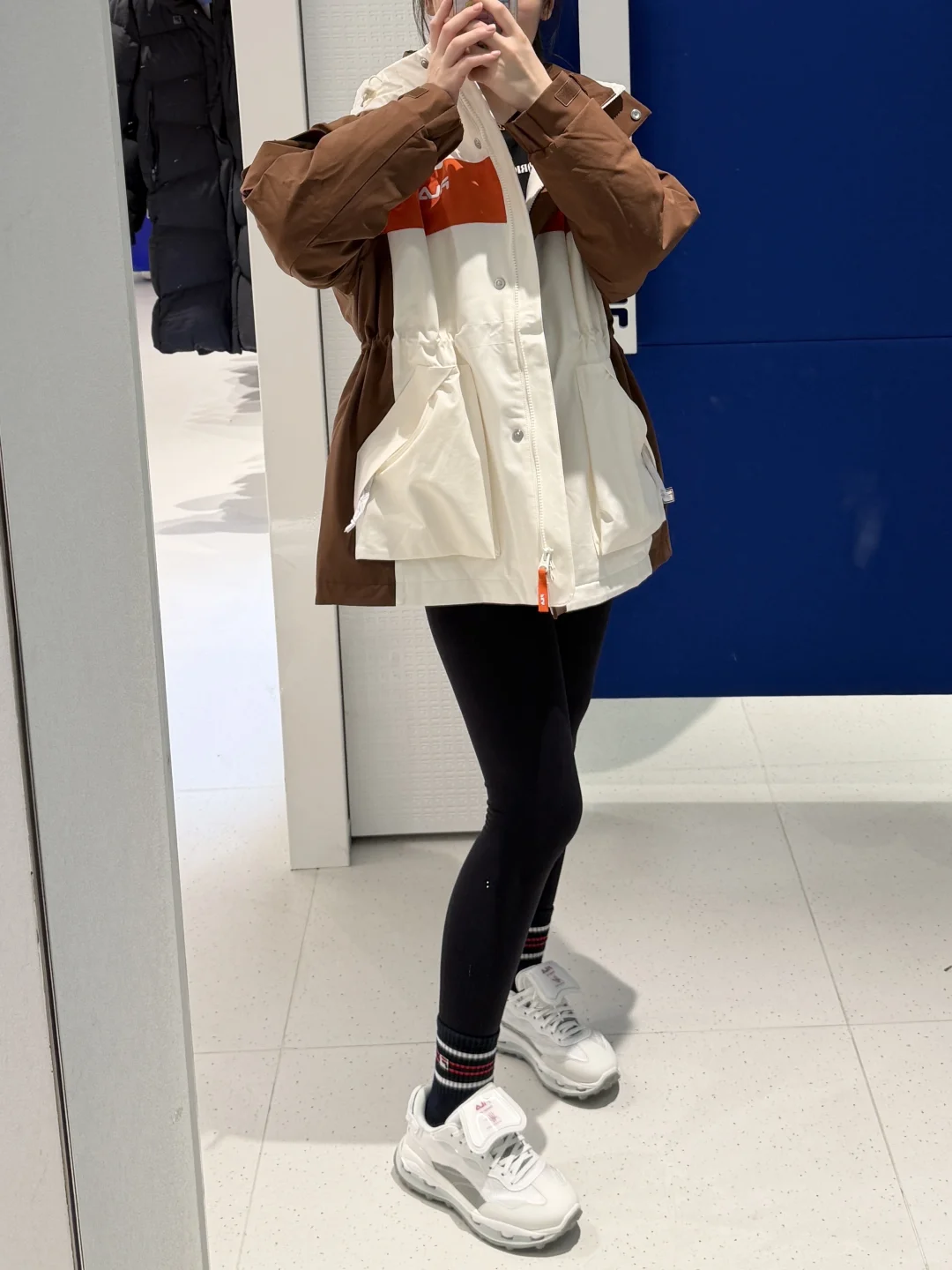 杨幂一穿就断货🤩斐乐派克羽绒服我抢到了🎉