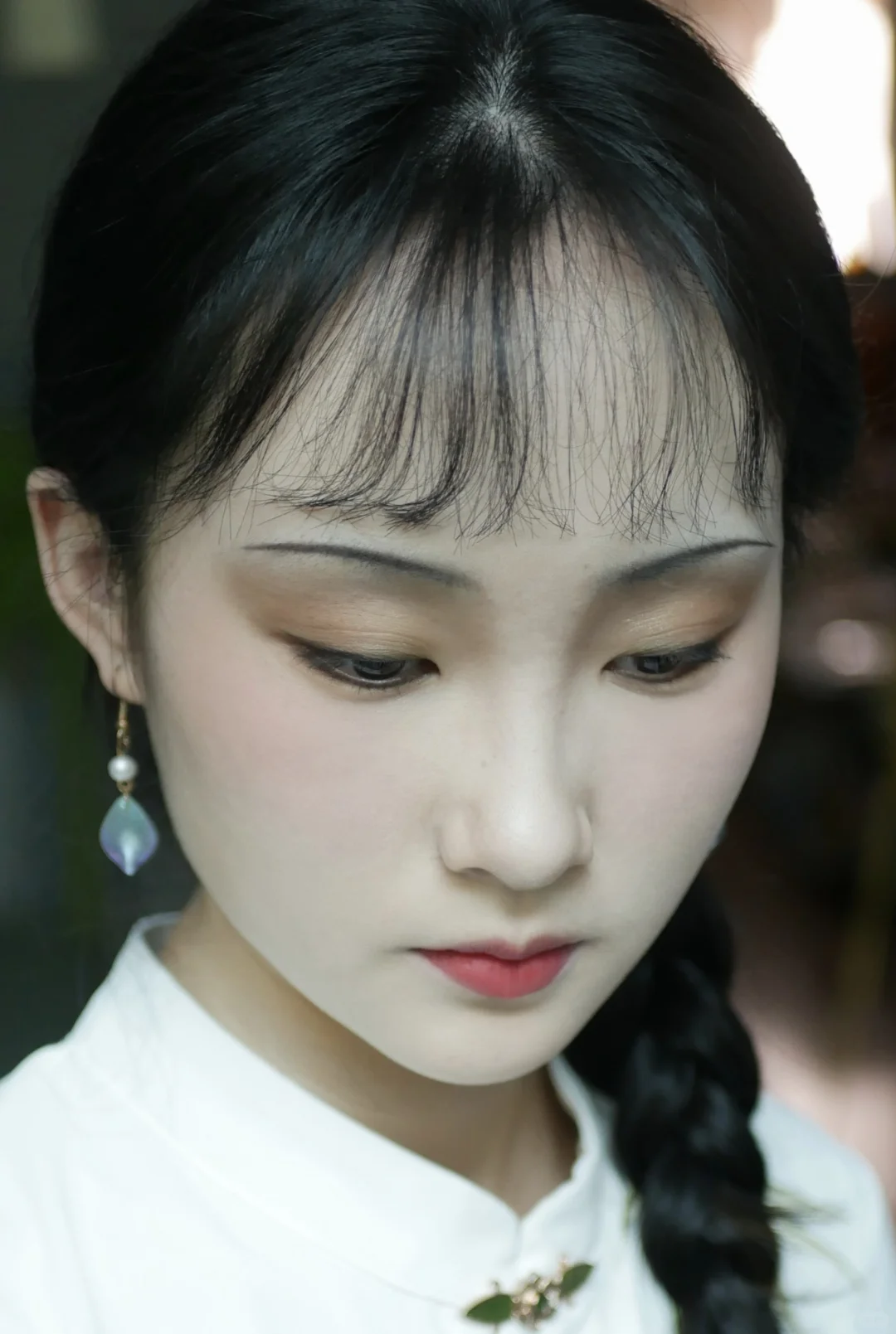 复刻红楼梦探春古典立体眼妆画法