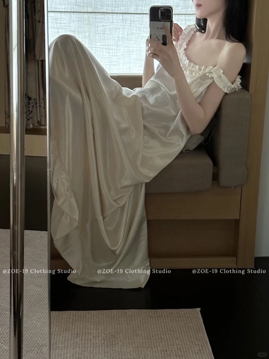 不知道有没有人跟我一样喜欢这种长睡裙