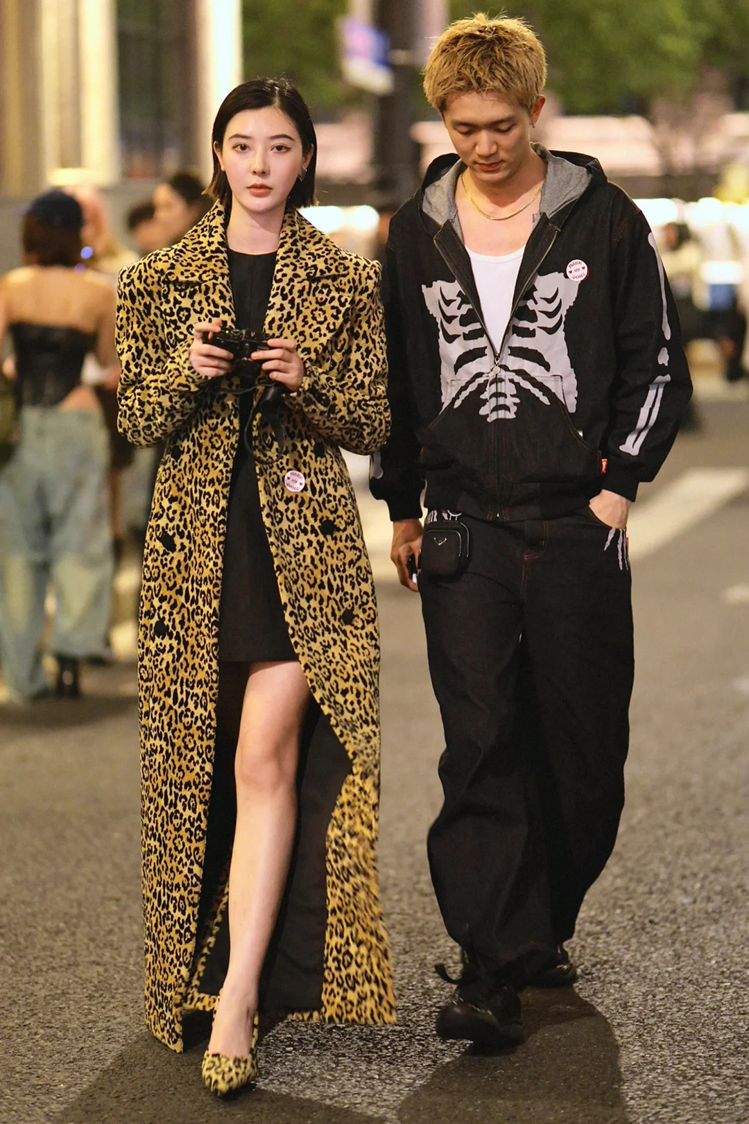 上海街拍/时髦街头美一帧