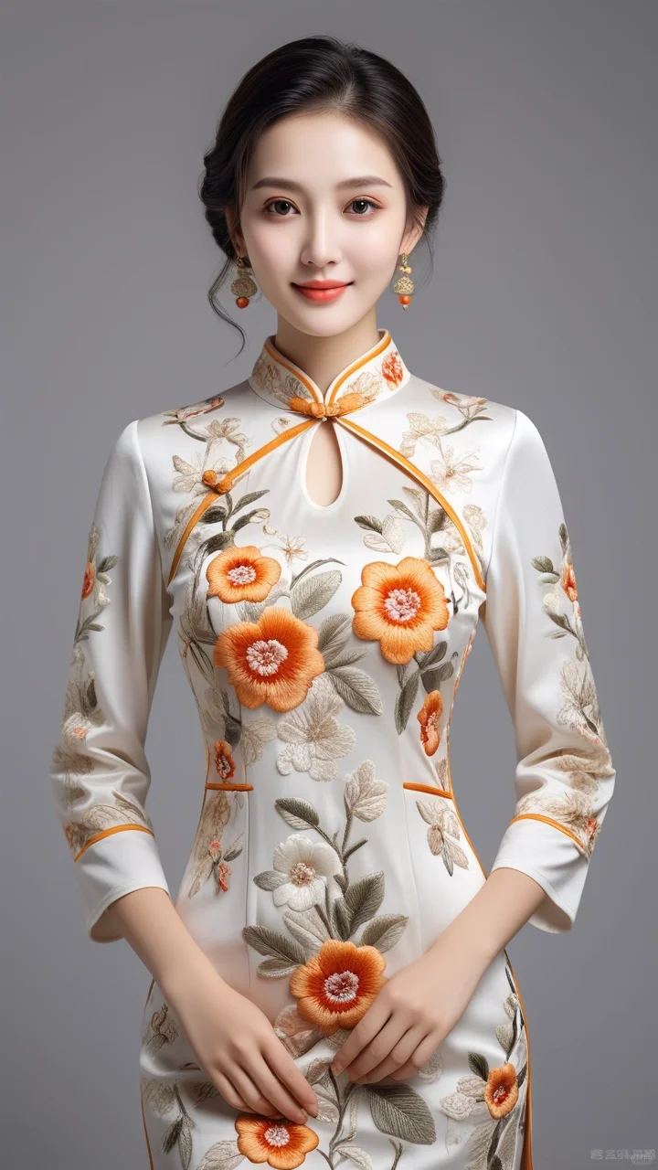 国风旗袍，端庄，优雅尽显