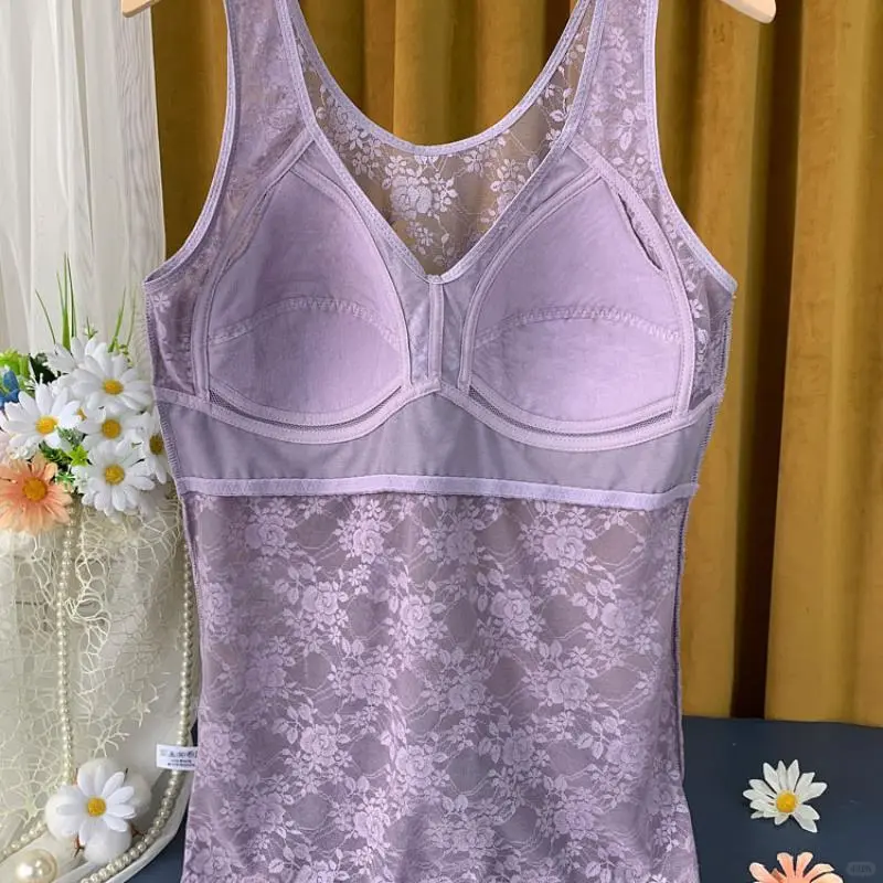 文胸一体打底背心女薄款束身美体无钢🌊