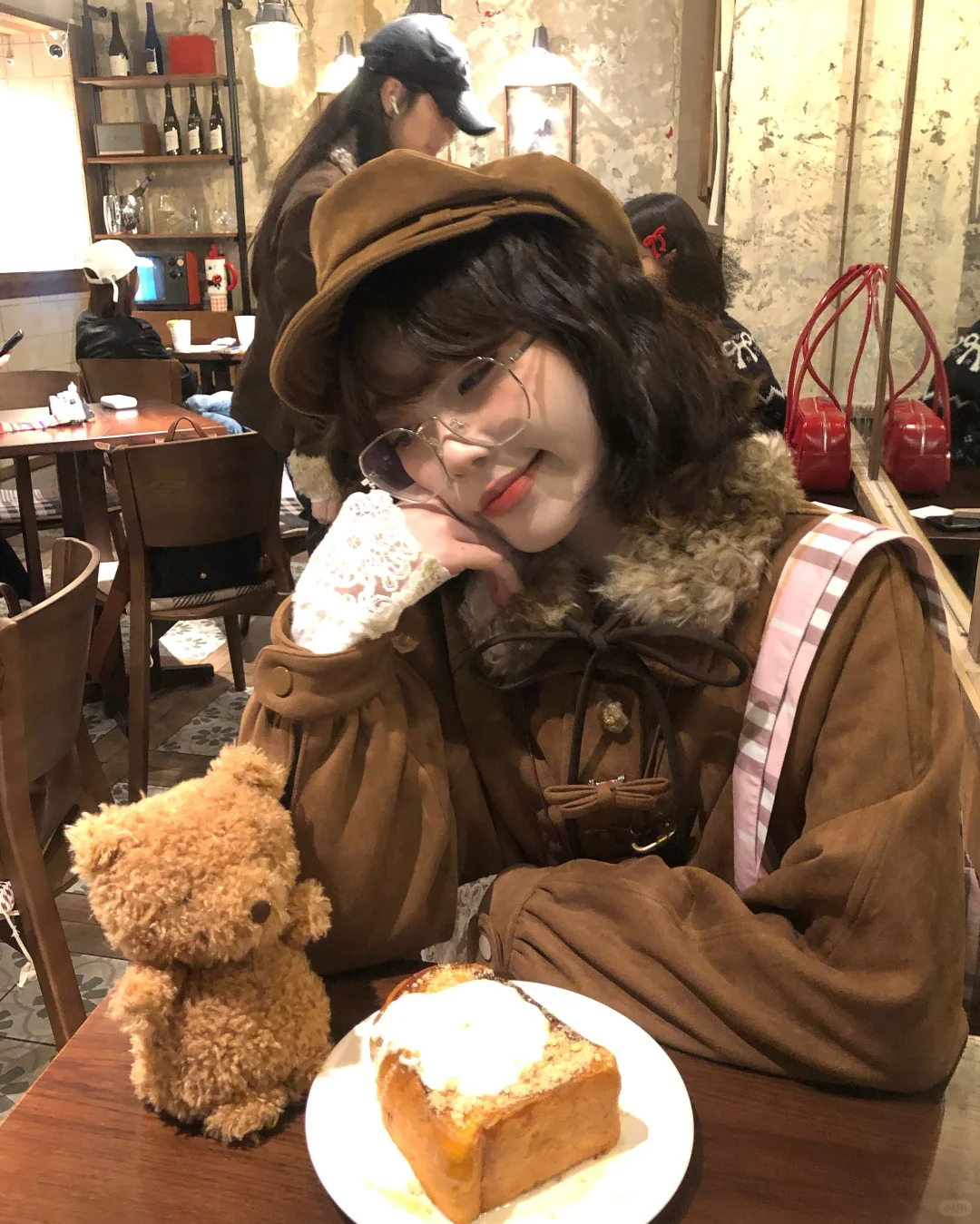 古早味日系🧸淘到超特别的vintage花苞外套！